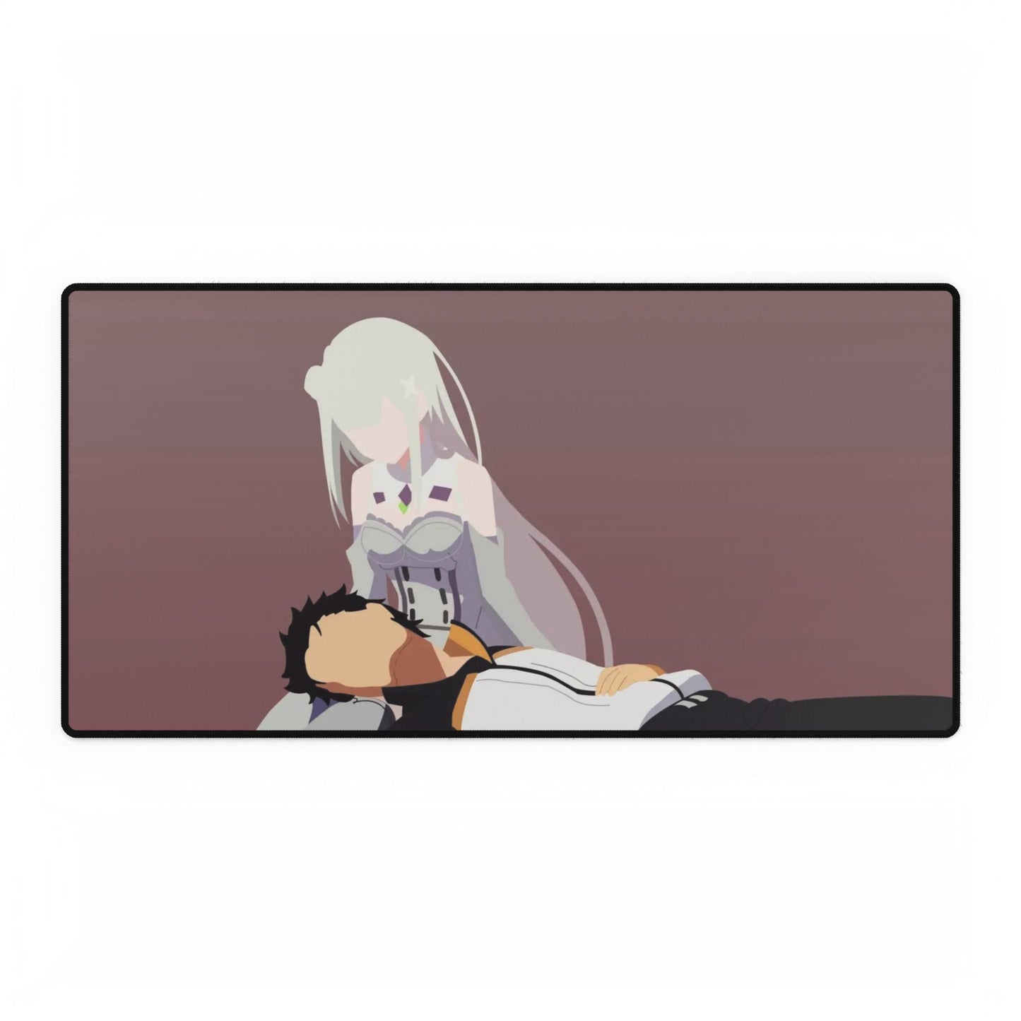 Natsuki Subaru & Emilia Mouse Pad