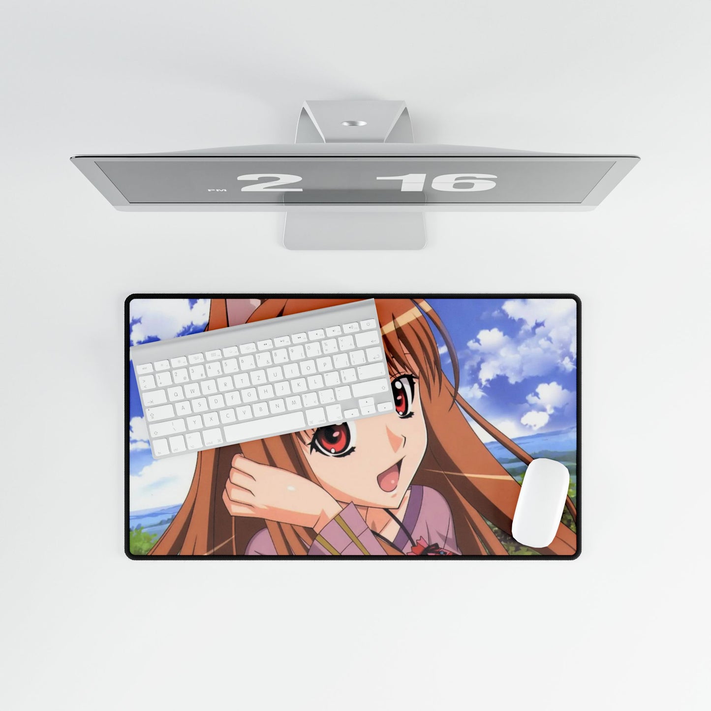 Anime Spice and Wolf Mouse Pad