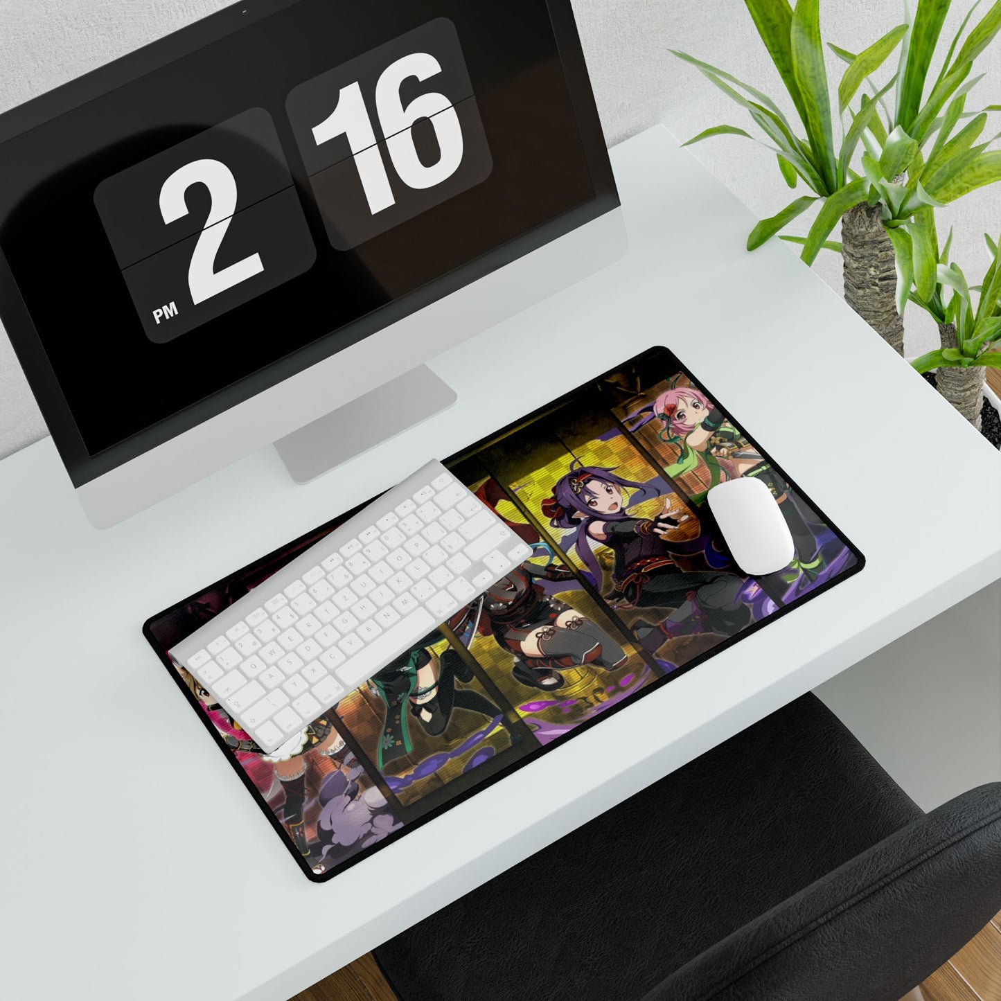 Memory Defrag Kunoichi Banner Mouse Pad