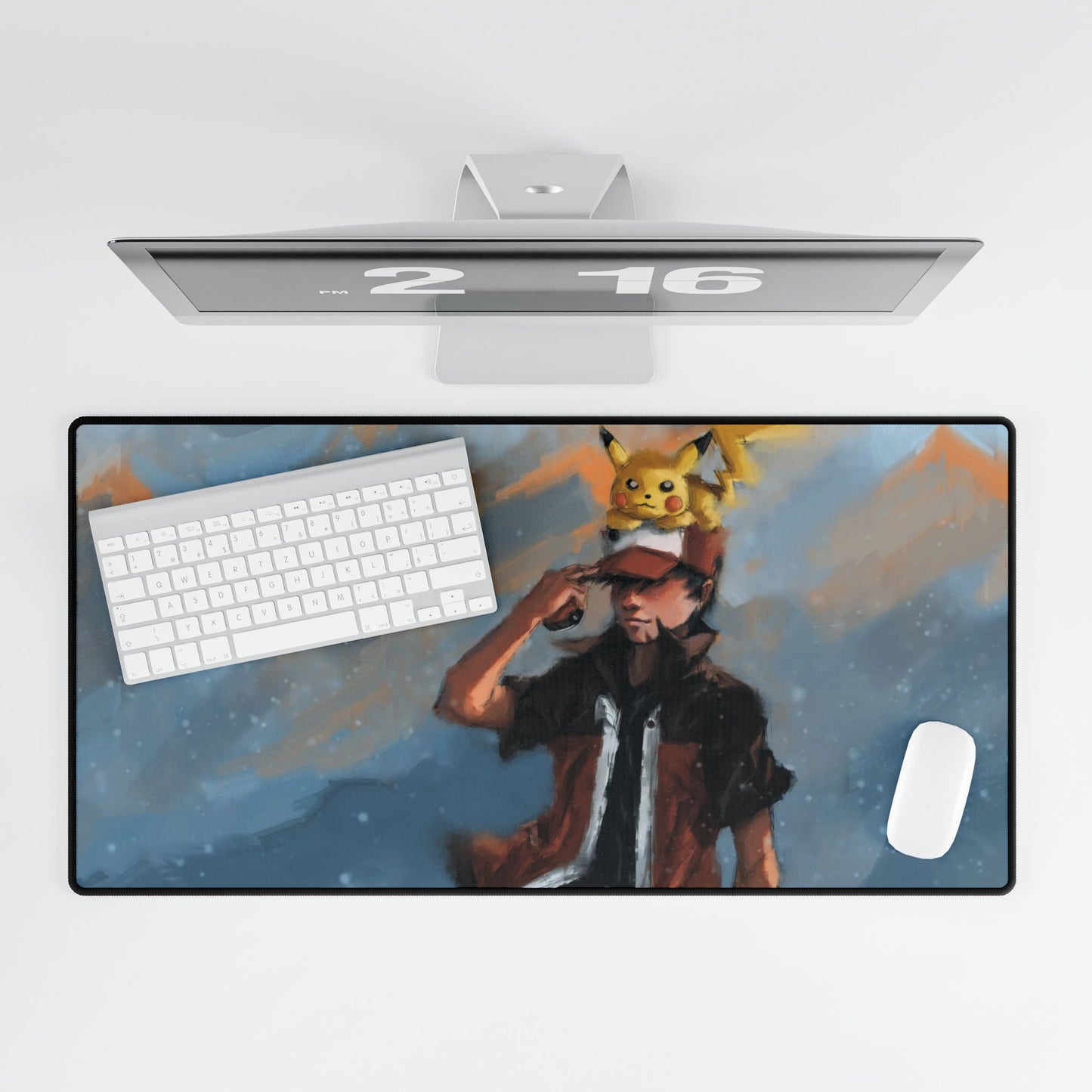 Pokemon Legend Red. . . wants to have a battle!! Mouse Pad