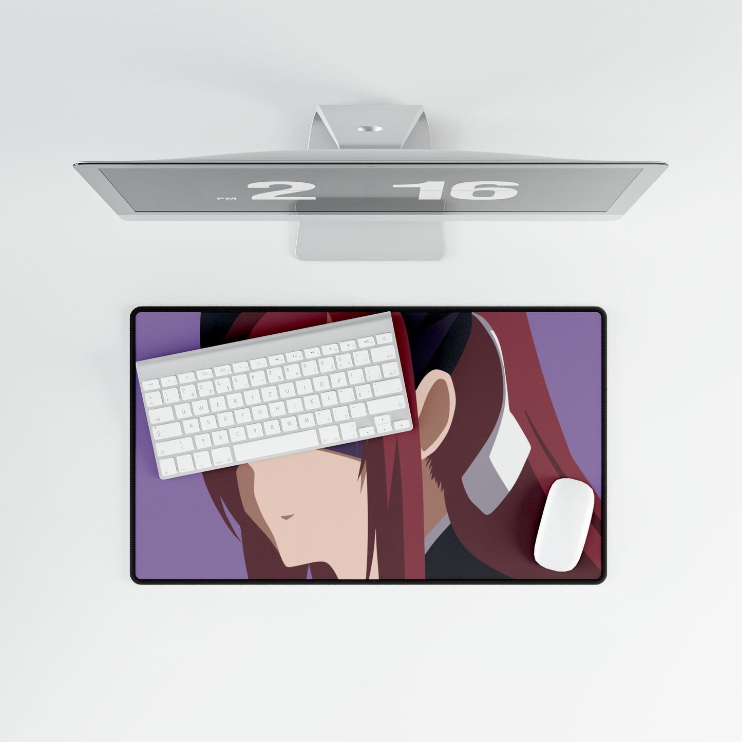 Ezra Scarlet Minimalist V1 Mouse Pad
