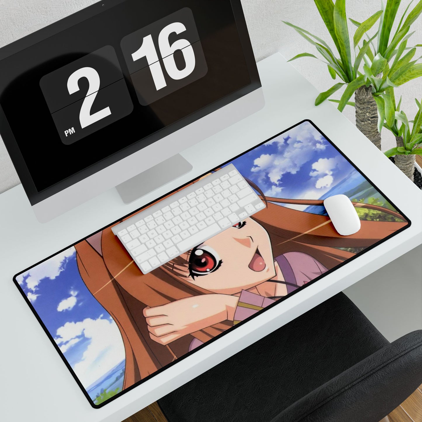 Anime Spice and Wolf Mouse Pad