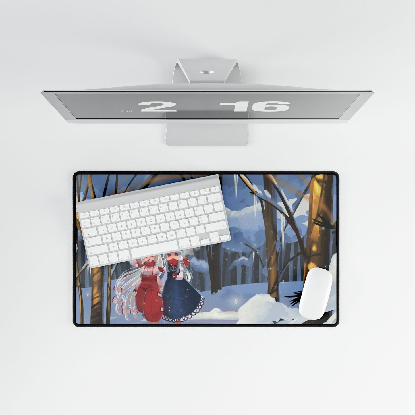 Fujiwara no Mokou & Keine Kamishirasawa Mouse Pad