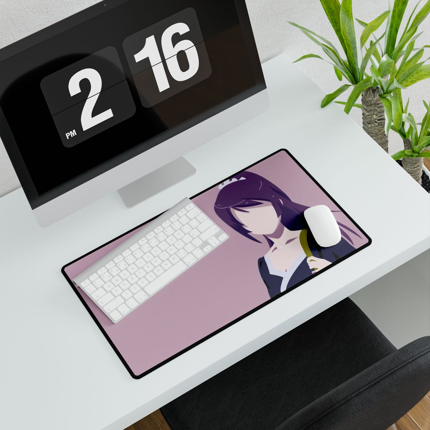 Senjougahara Hitagi from Bakemonogatari for Dekstop Mouse Pad