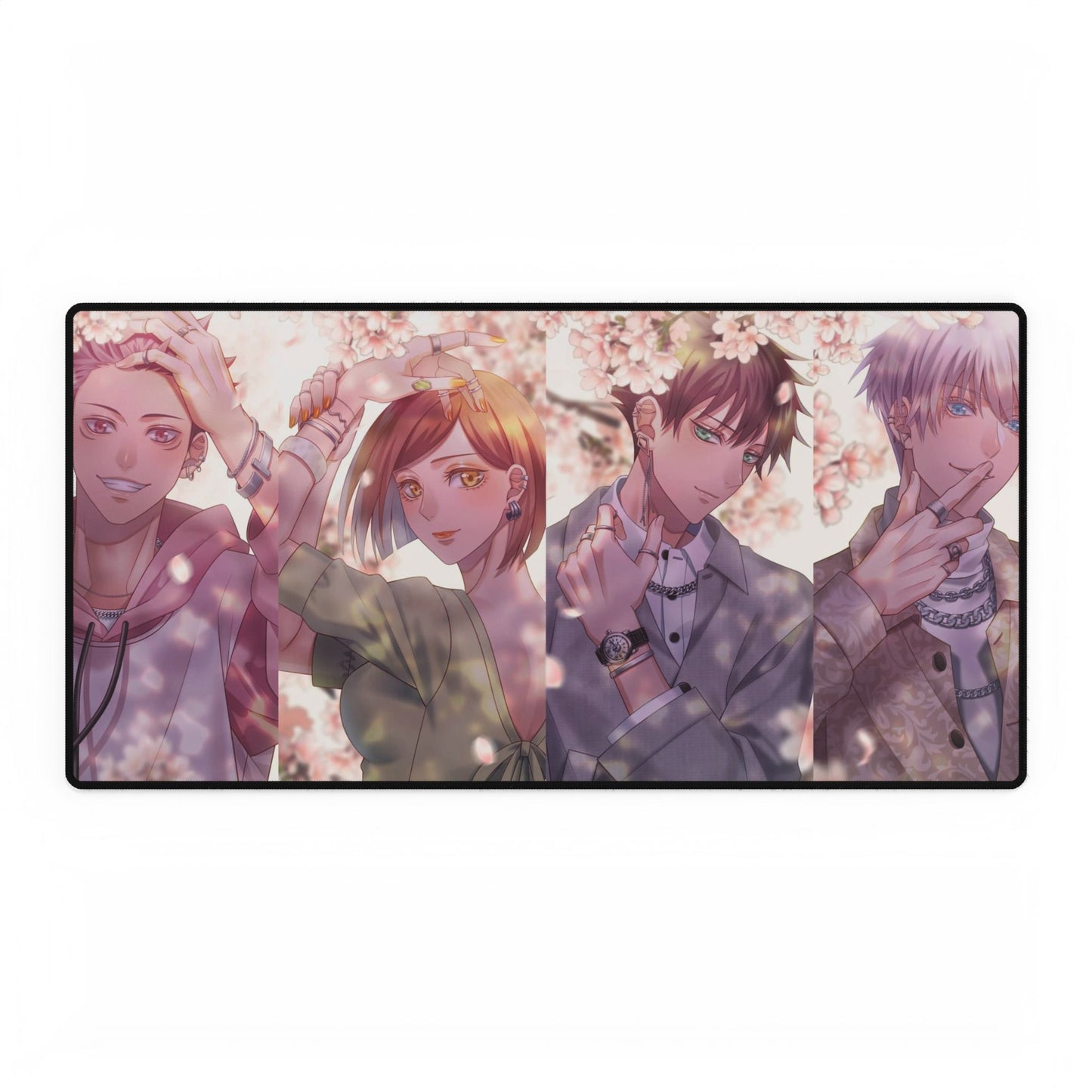 Satoru Gojo / Nobara Kugisaki / Megumi Fushiguro / Yuji Itadori Mouse Pad