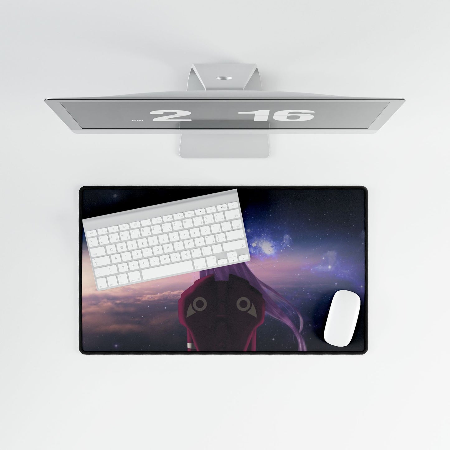 Zero Two in Space Mouse Pad