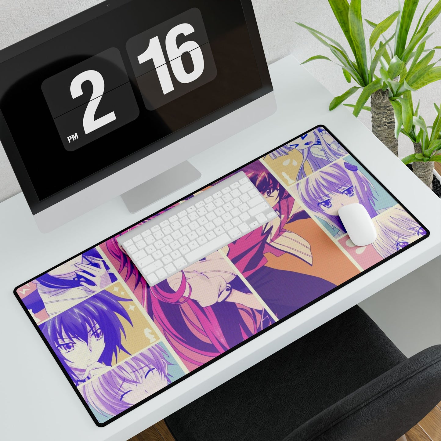 High School DxD Rias Gremory, Akeno Himejima, Issei Hyoudou, Koneko Toujou, Asia Argento Mouse Pad