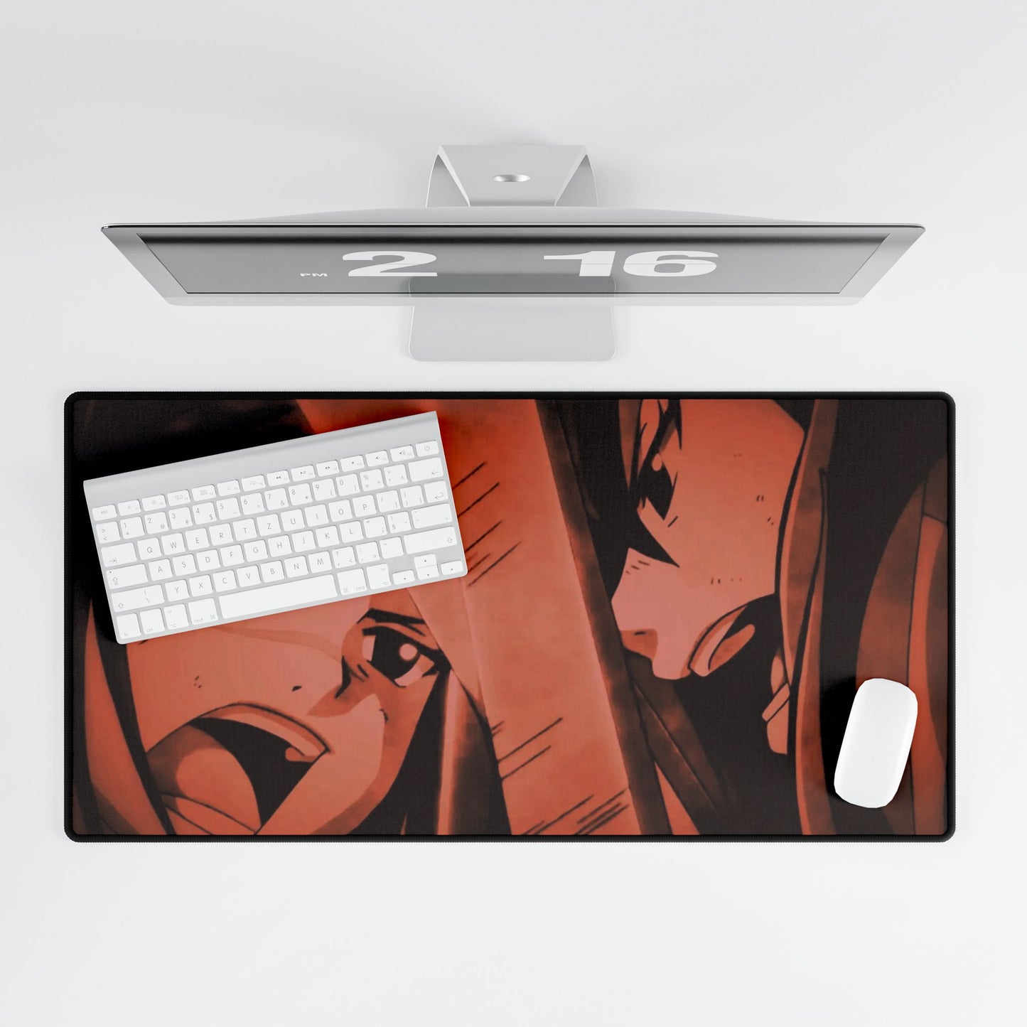 Erza - Knightwalker vs Scarlet Mouse Pad