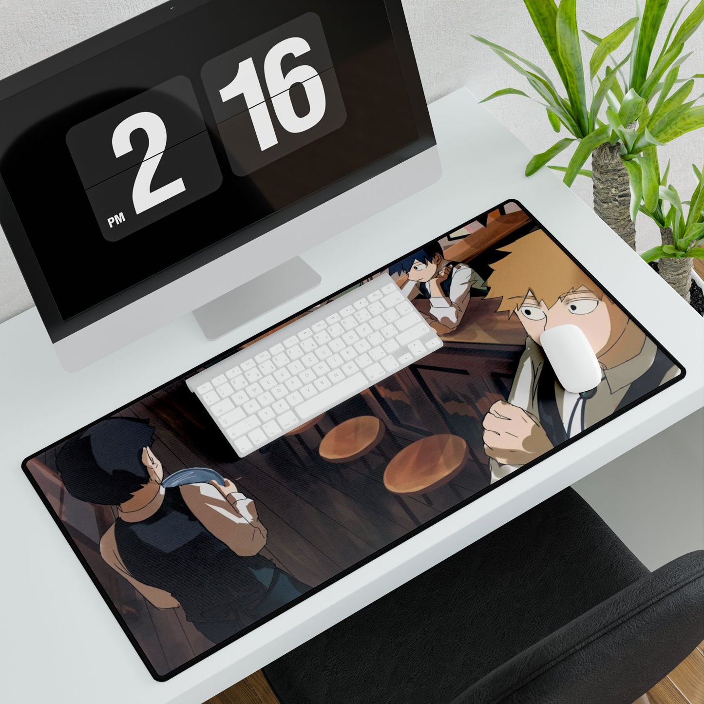 Mob Psycho 100 Arataka Reigen, Shigeo Kageyama, Teruki Hanazawa Mouse Pad