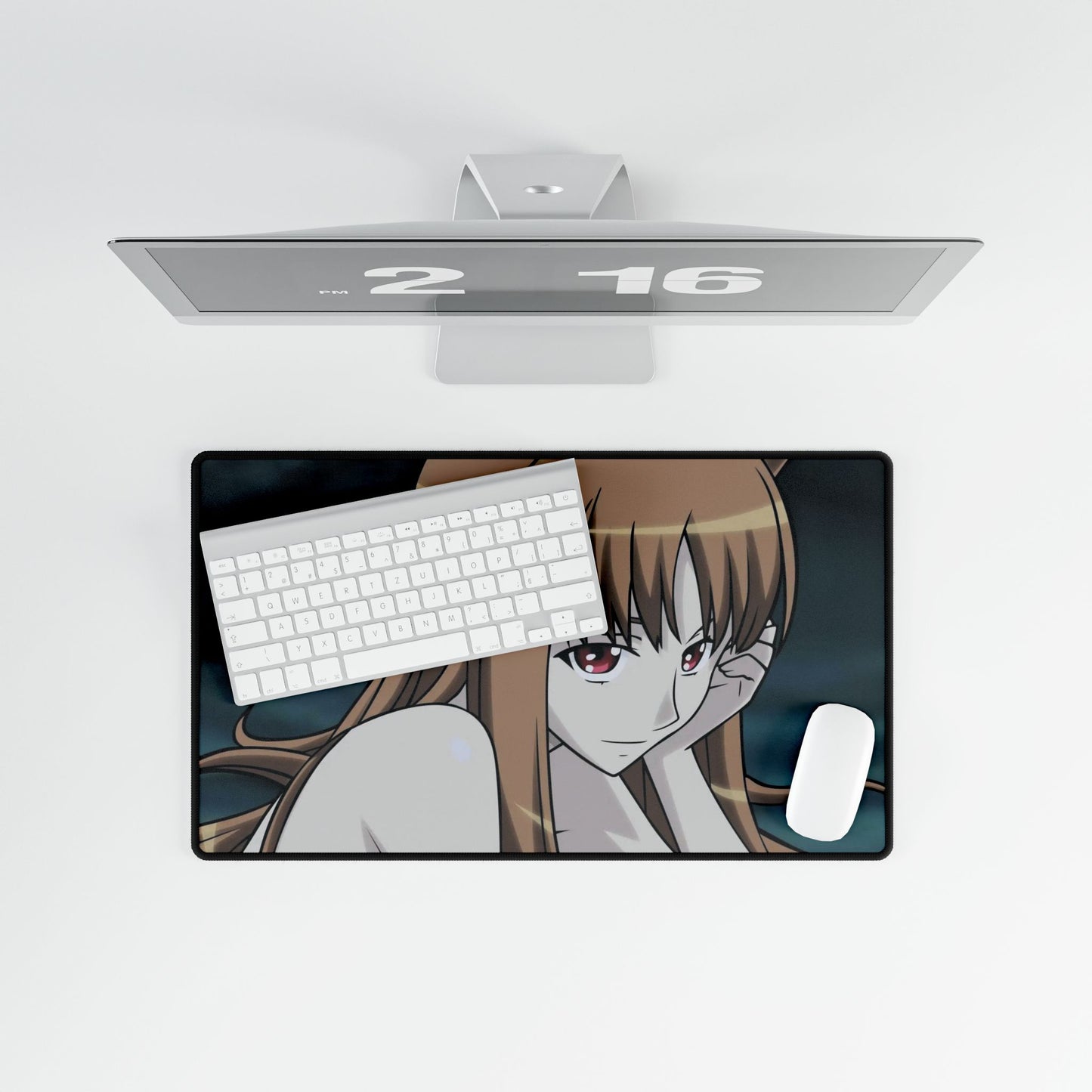 Anime Spice and Wolf Mouse Pad