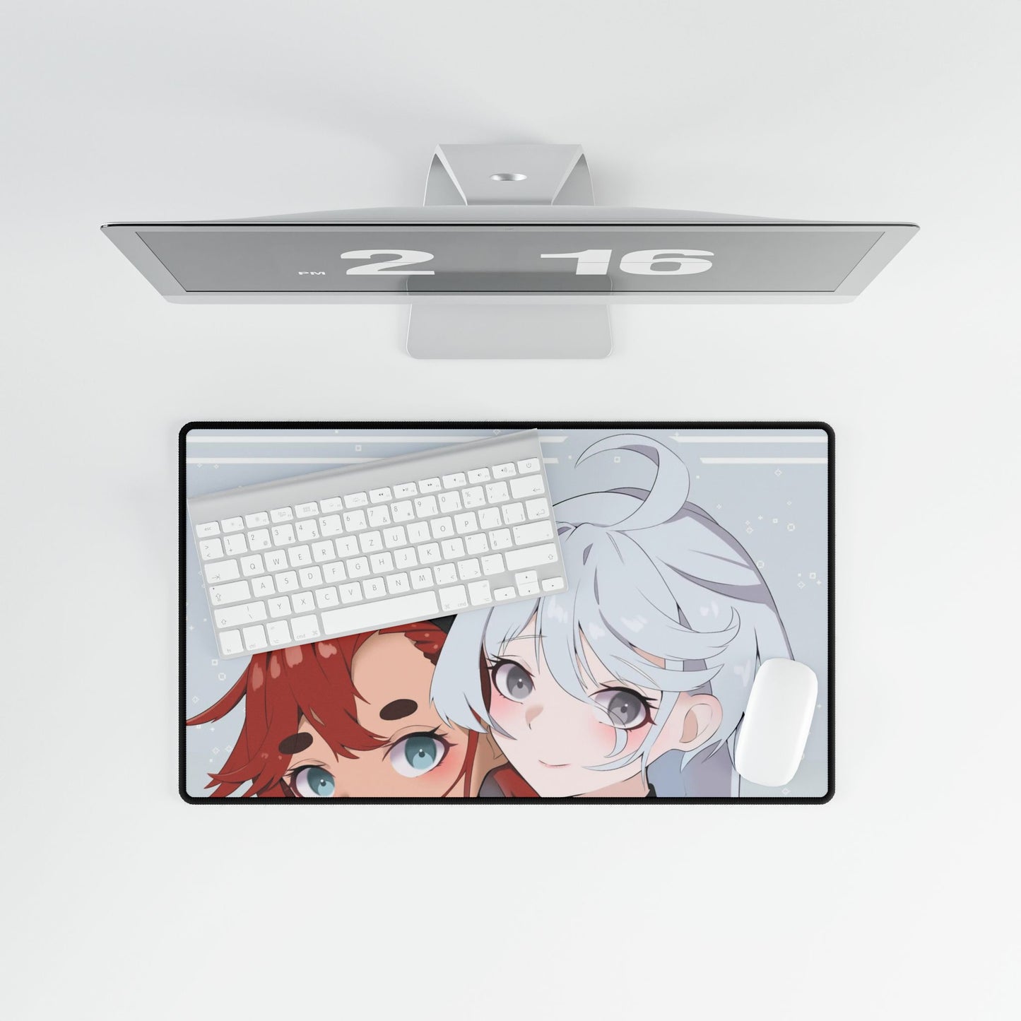 Suletta Mercury & Miorine Rembran Mouse Pad