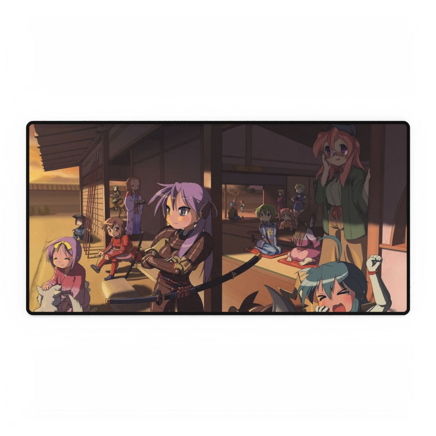 Lucky Star Konata Izumi, Kagami Hiiragi, Tsukasa Hiiragi, Akira Kogami, Minoru Shiraishi Mouse Pad