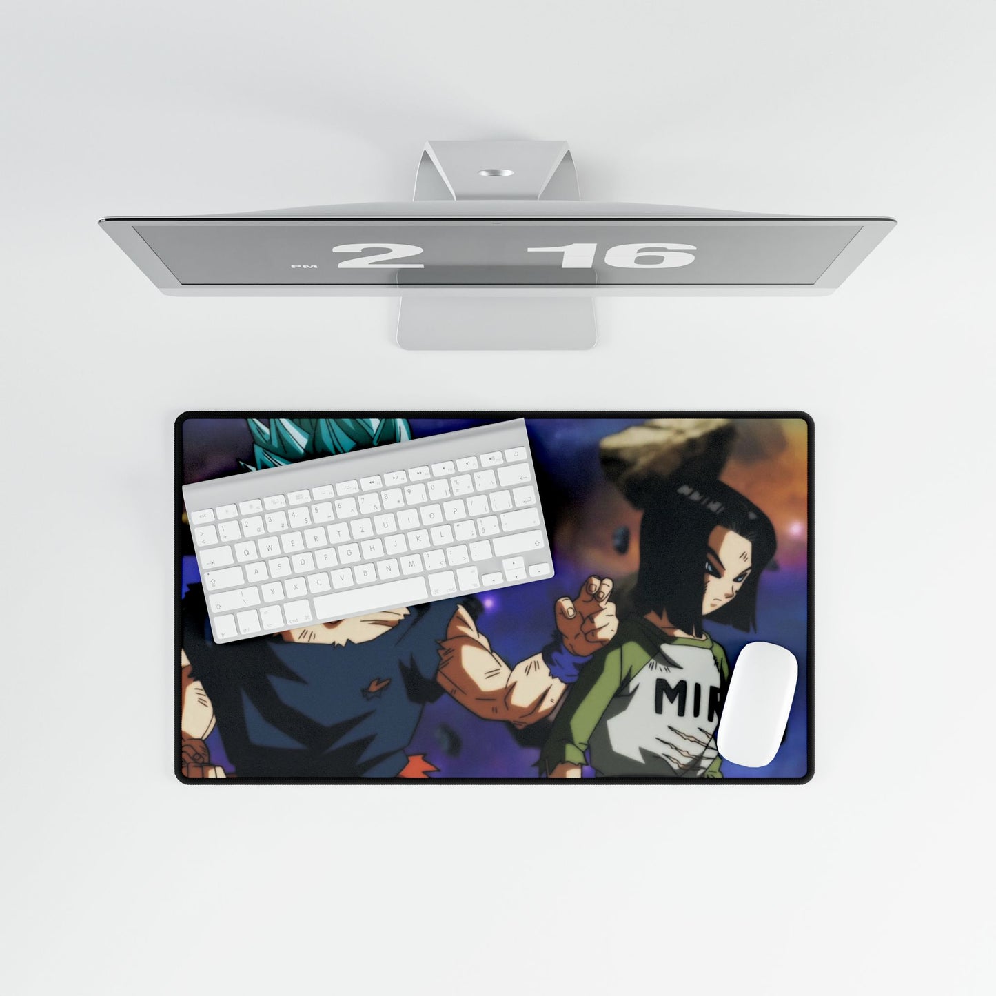 Son Gokû Super Saiyan Blue and C-17 Mouse Pad