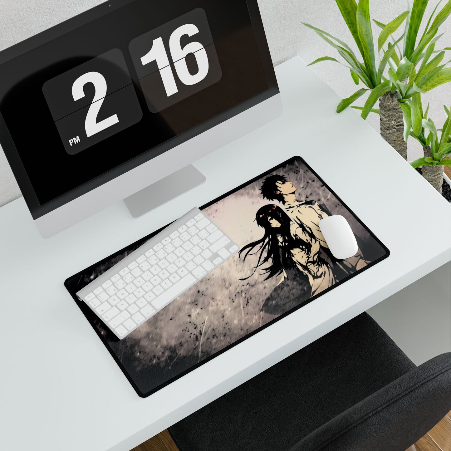 Kurisu and Okabe Mouse Pad