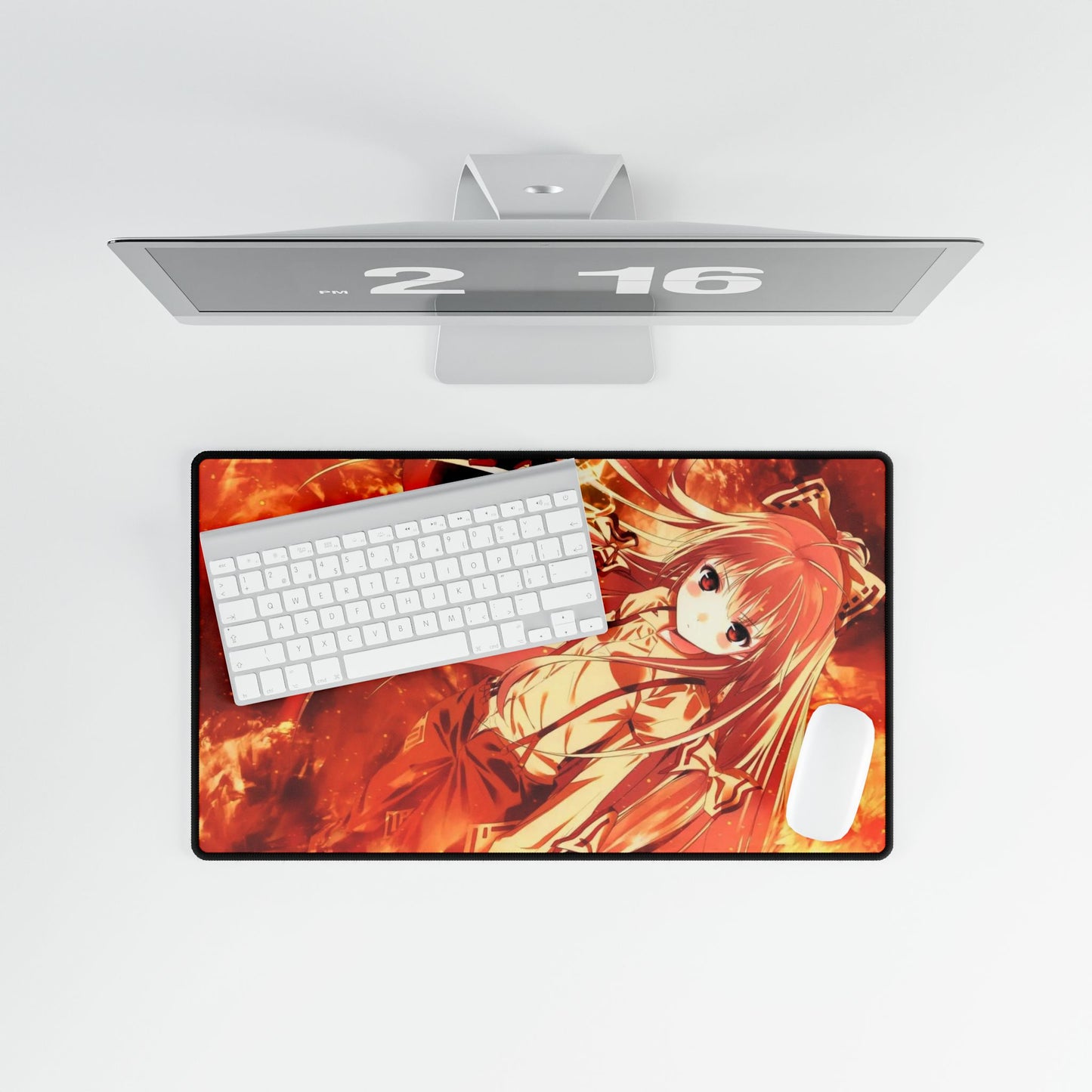 Flames of The Sky Mouse Pad