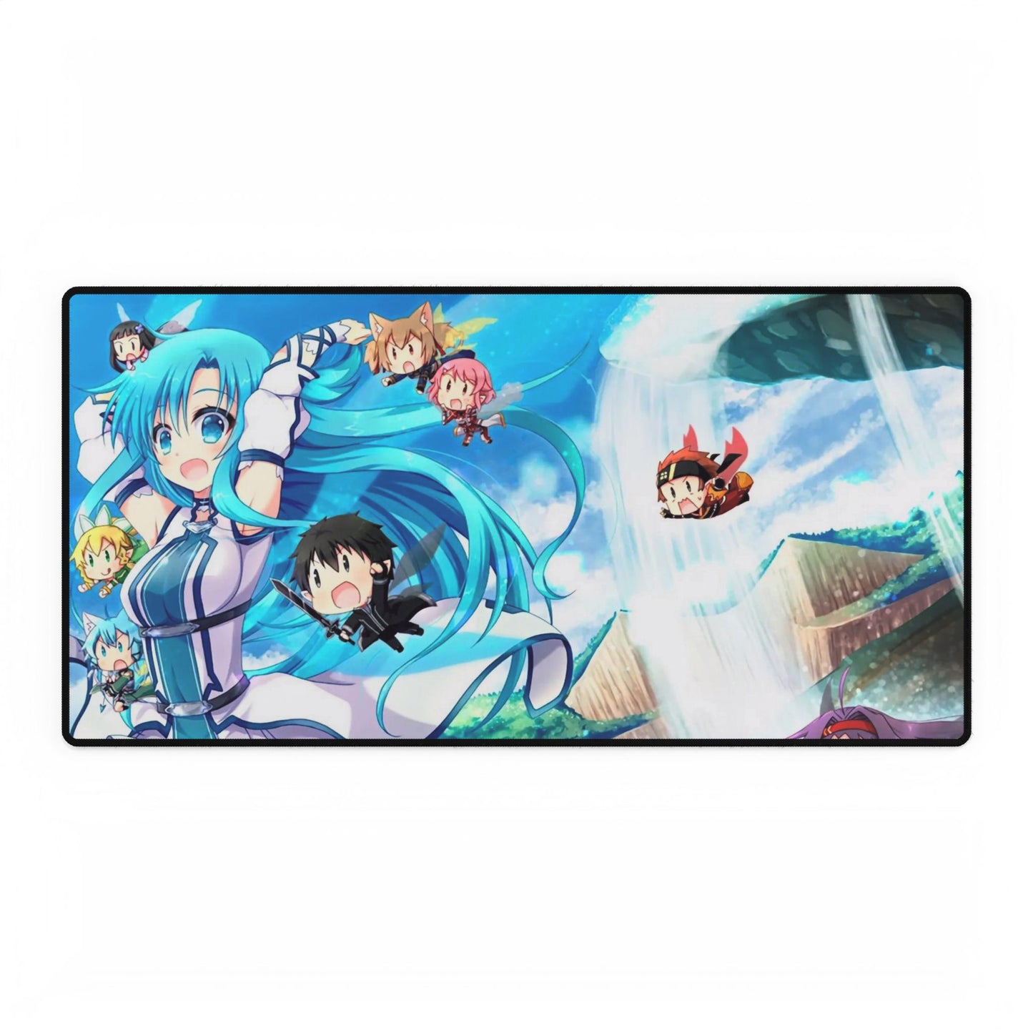 Sword Art Online Kazuto Kirigaya, Asuna Yuuki, Suguha Kirigaya, Yui, Ryoutarou Tsuboi Mouse Pad