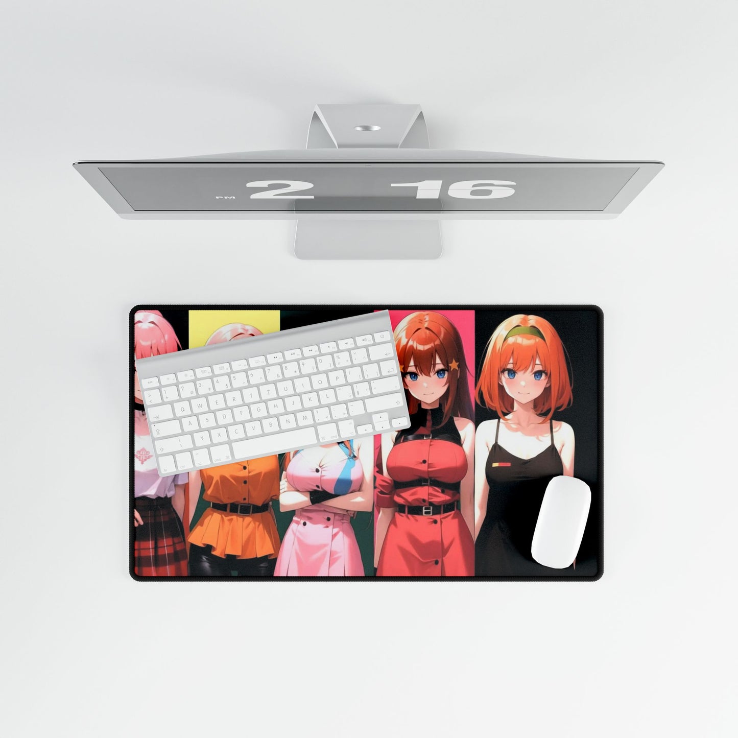 Nino, Ichika, Miku, Itsuki and Yotsuba Mouse Pad
