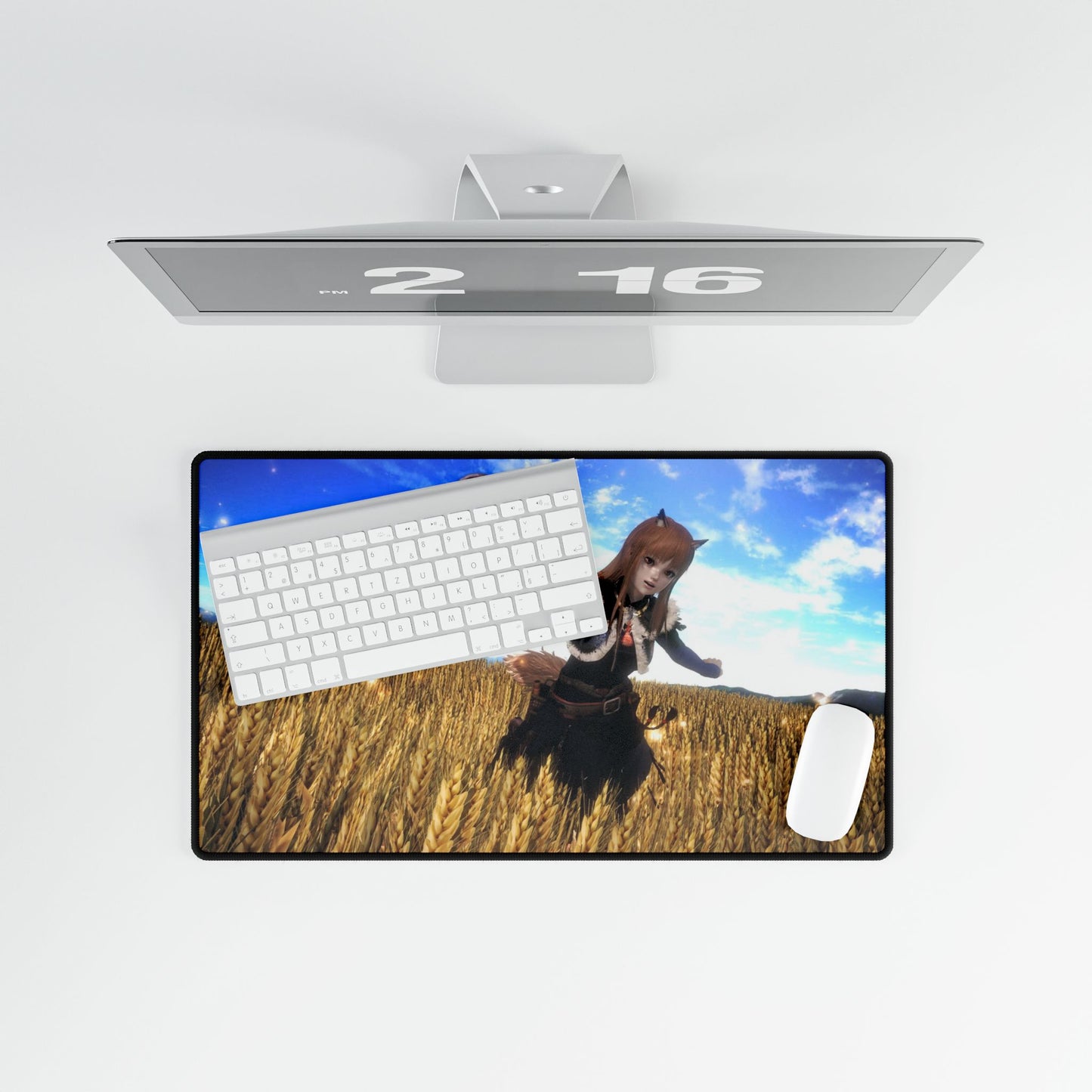 Anime Spice and Wolf Mouse Pad