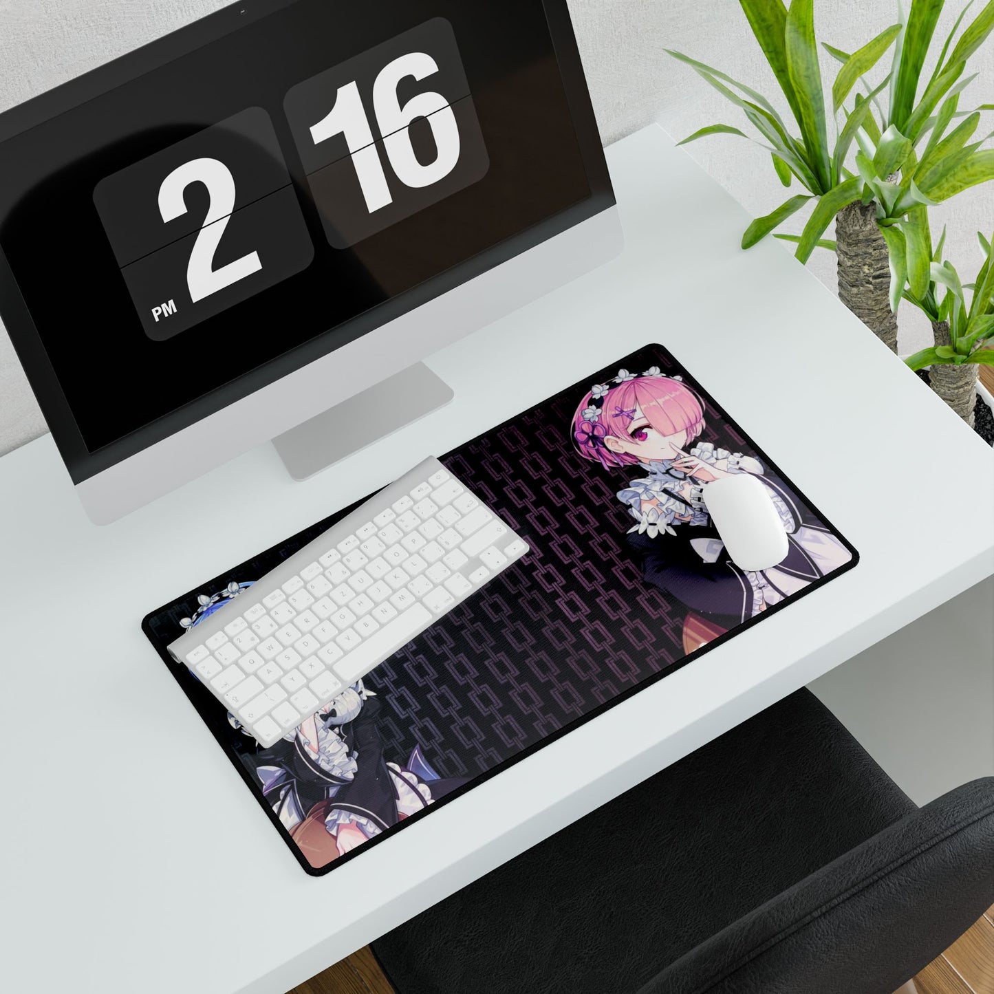 Rem and Ram Chains Mouse Pad