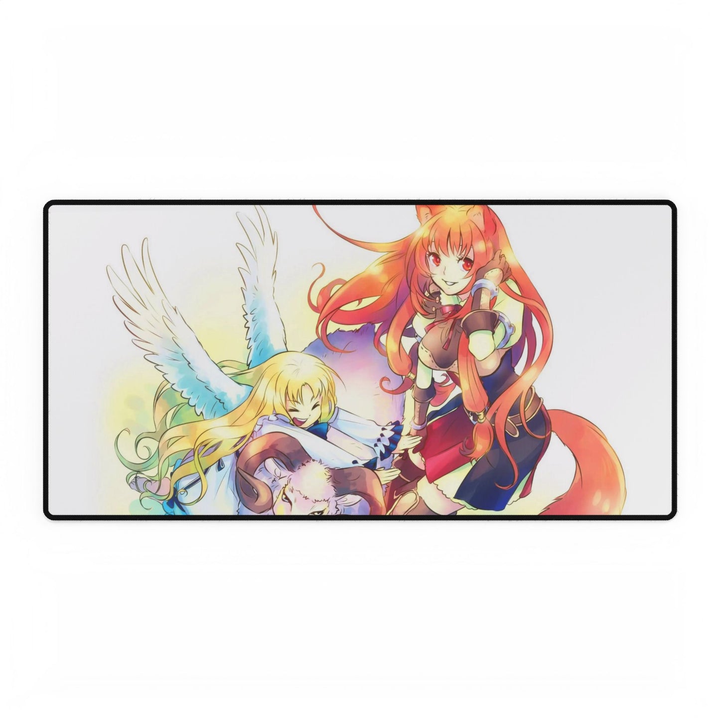 Raphtalia and Filo Mouse Pad
