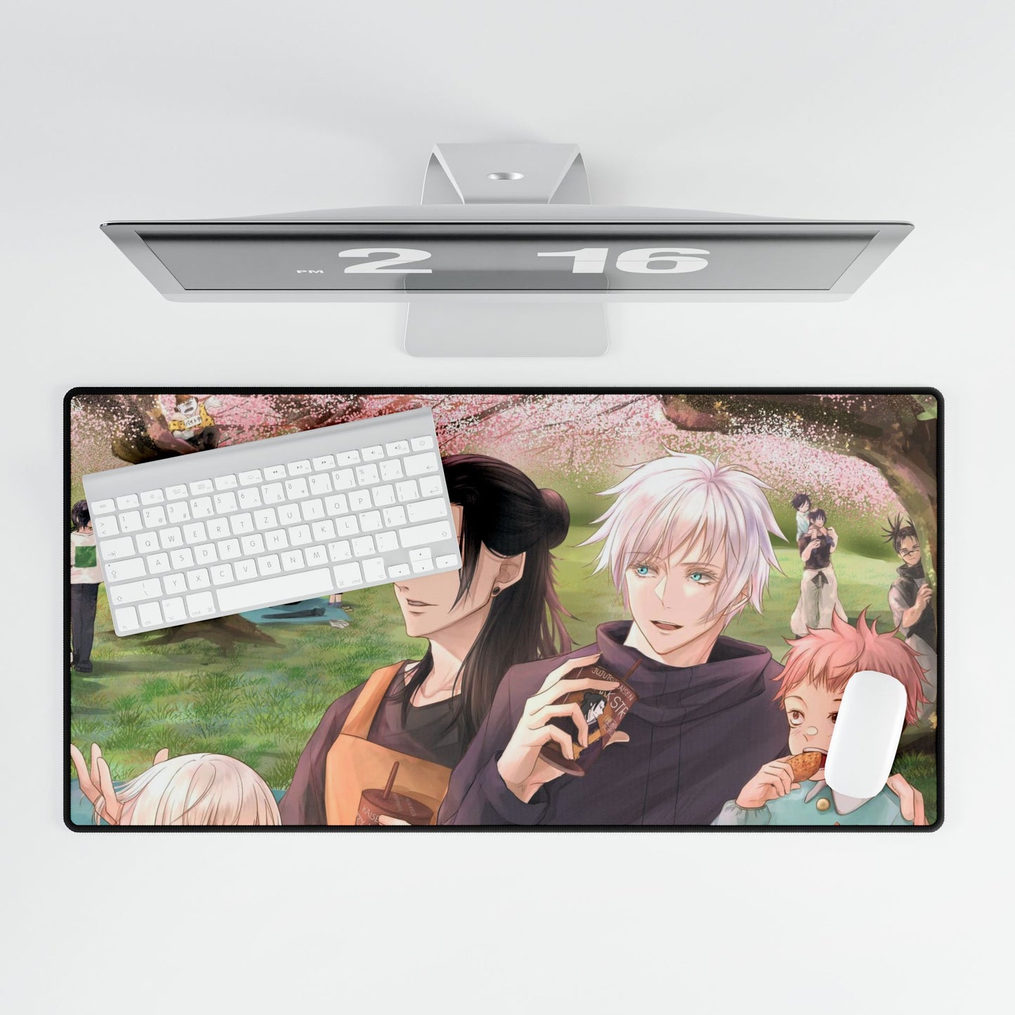 Yuji Itadori, Toji Fushiguro, Maki Zenin, Mahito, Yuta Okkotsu, Megumi Fushiguro, Choso, Jogo, Satoru Gojo and Suguru Geto Mouse Pad