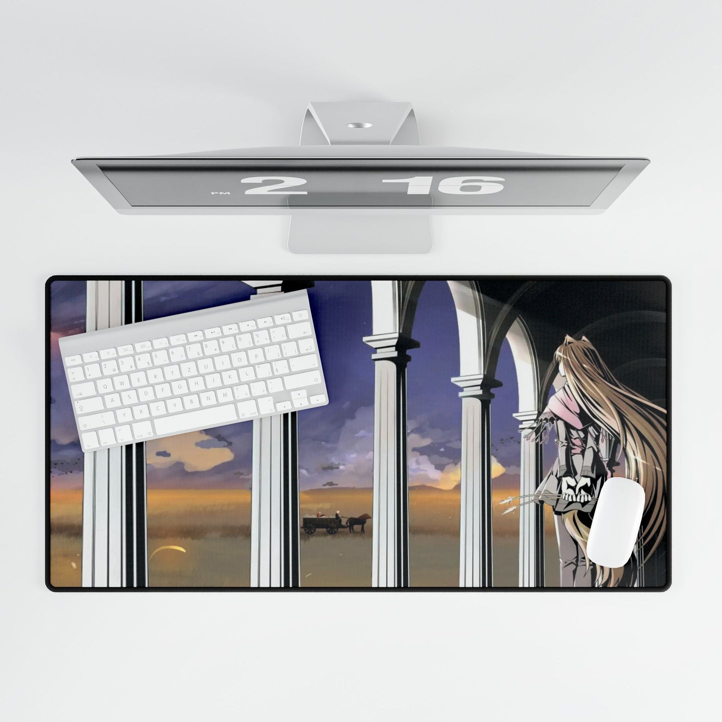 Anime Spice and Wolf Mouse Pad