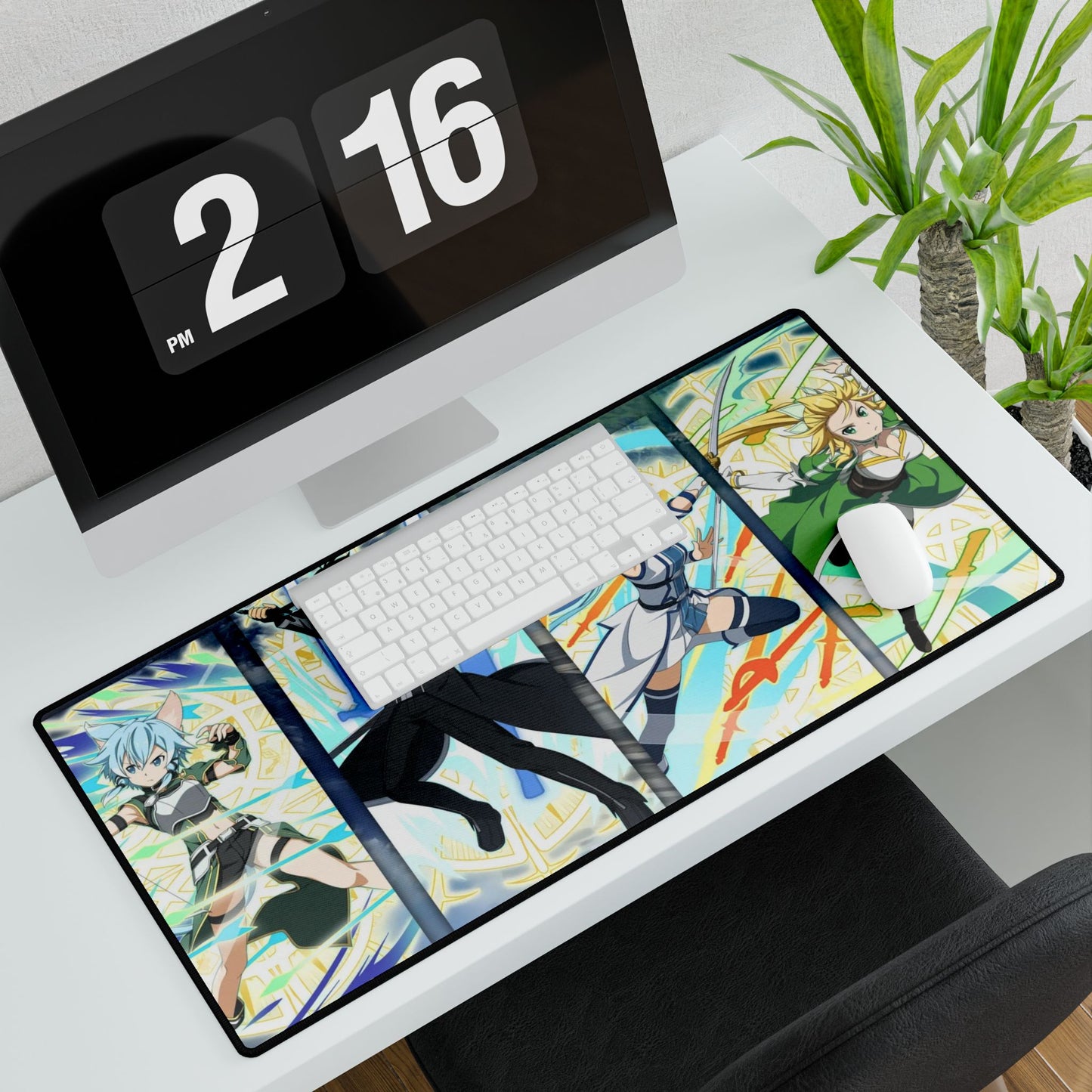 Memory Defrag Master Swordsmen Banner Mouse Pad