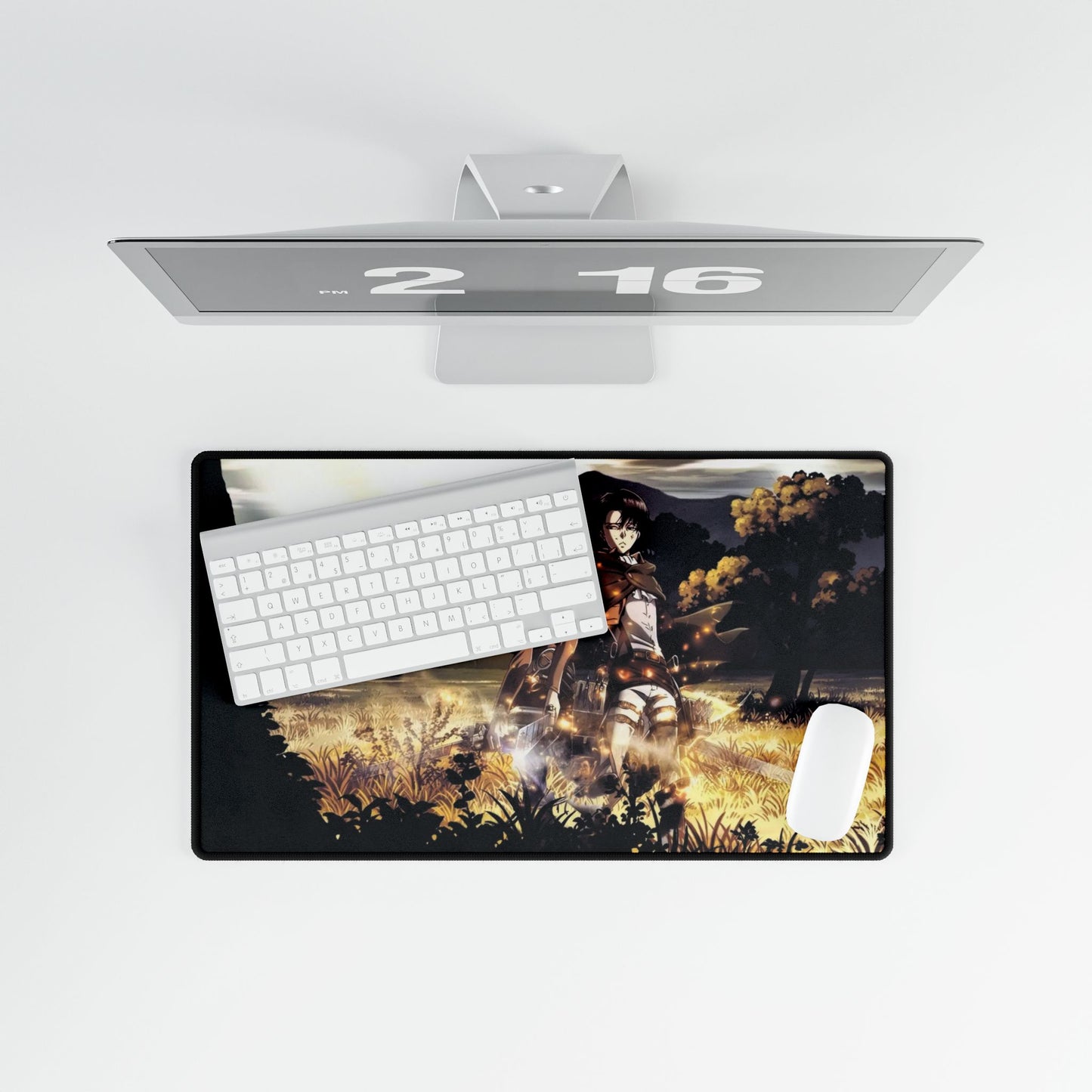 Eren and Levi Mouse Pad