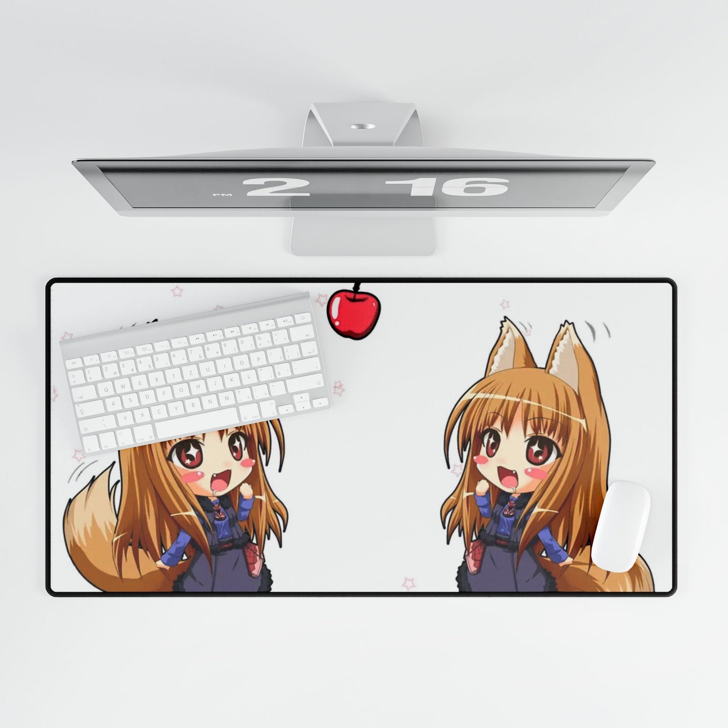 Anime Spice and Wolfr Mouse Pad