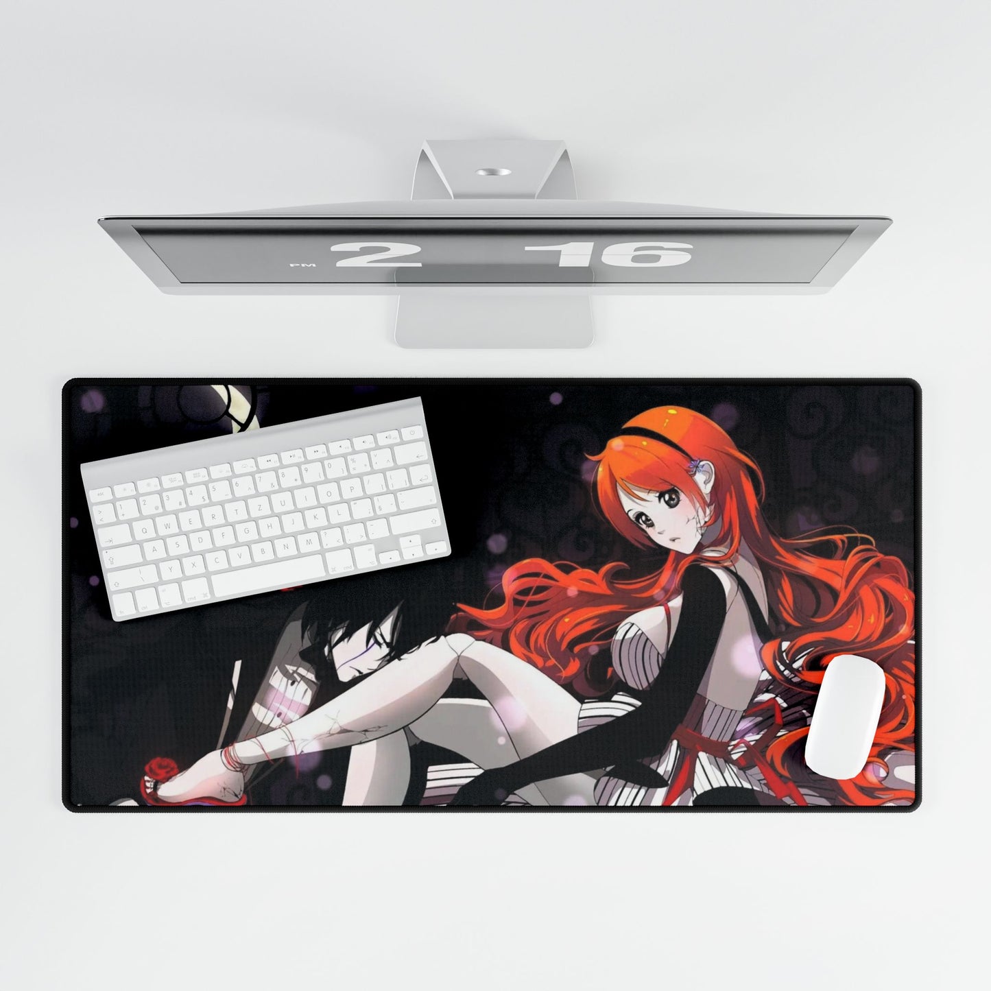 Inoue Orihime and Ulquiorra Shiffer Mouse Pad