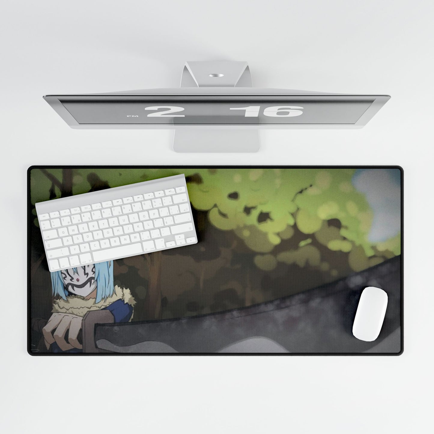 Rimuru Tempest in humanoid form with Shizue Izawa mask Mouse Pad