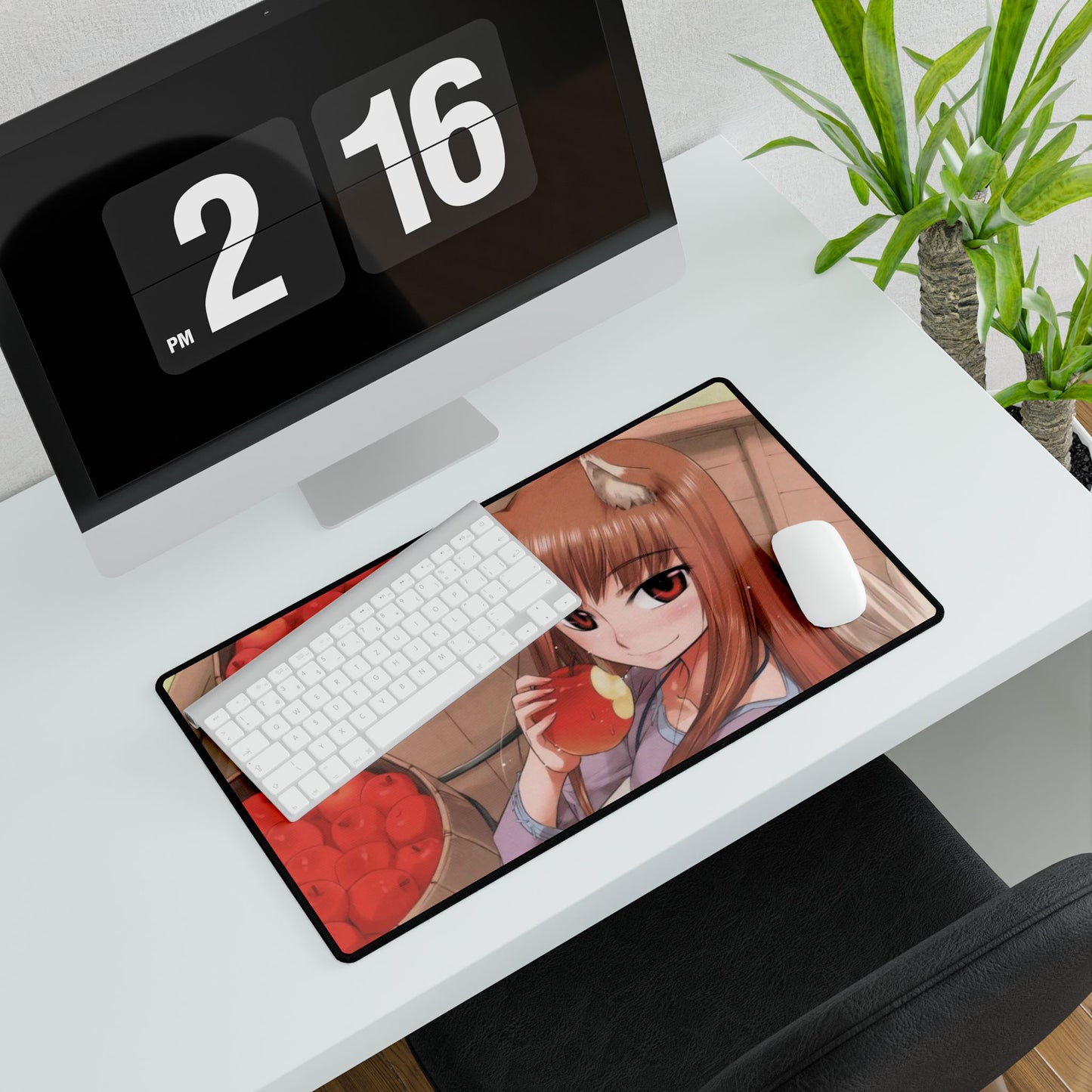 Anime Spice and Wolf Mouse Pad
