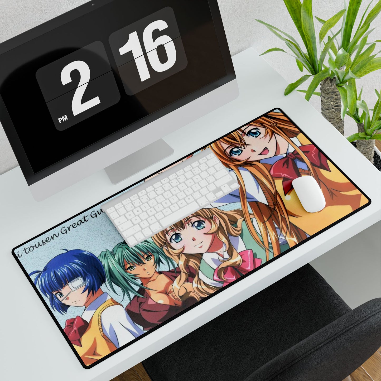 Anime Ikki Tousenr Mouse Pad