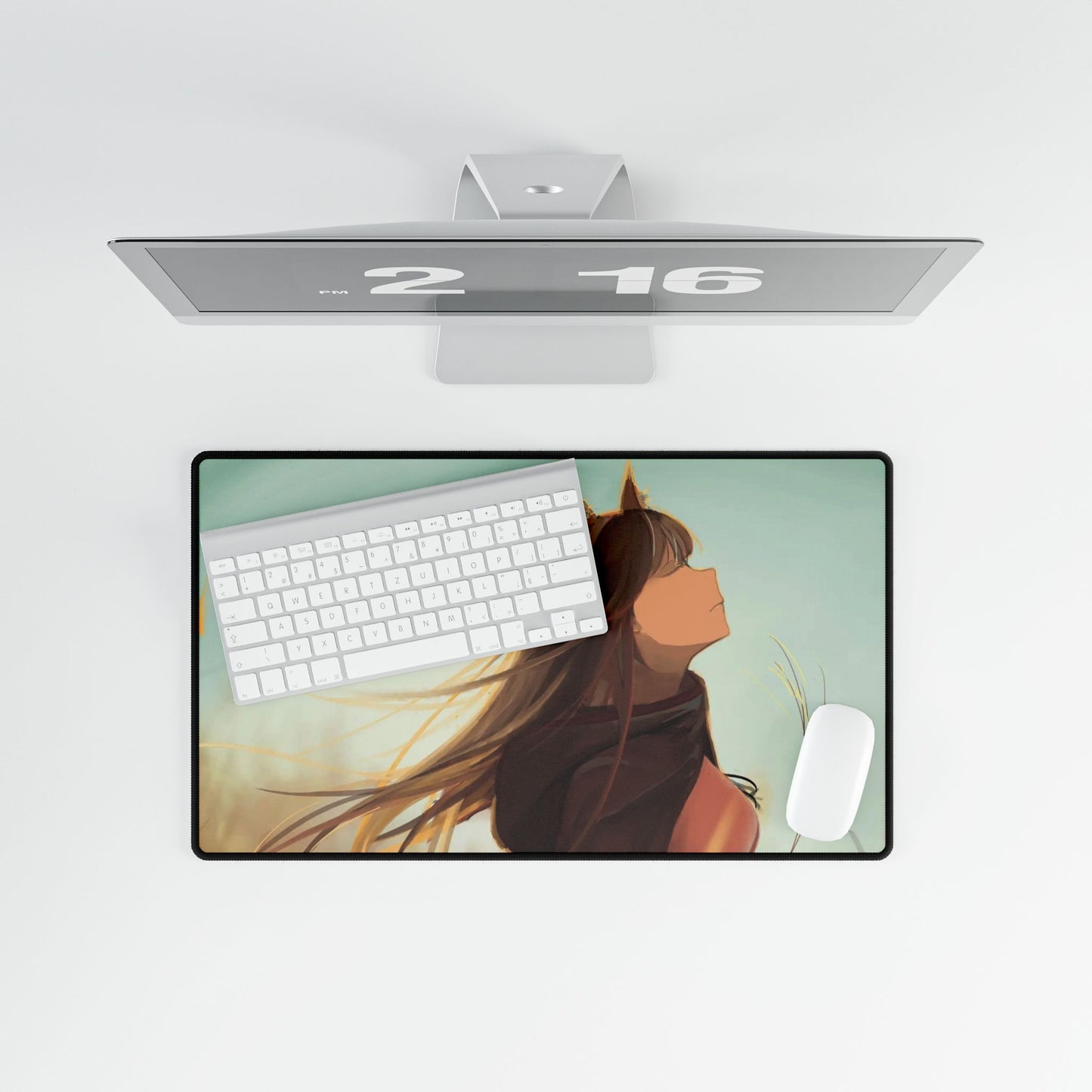 Anime Spice and Wolf Mouse Pad