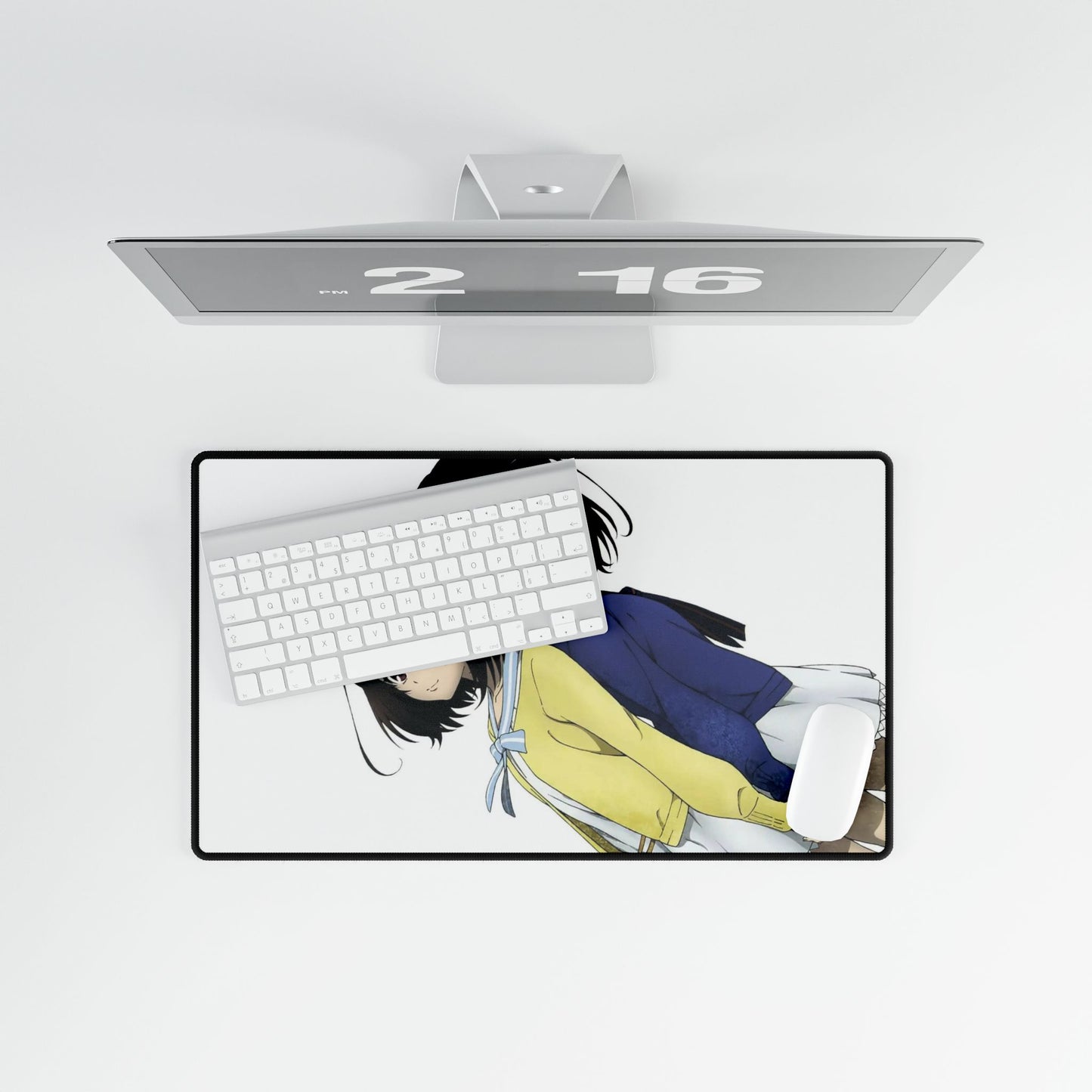 Mei Misaki and her twin sister official art Mouse Pad
