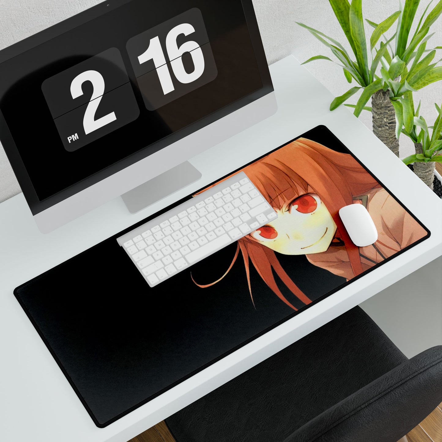 Anime Spice and Wolf Mouse Pad