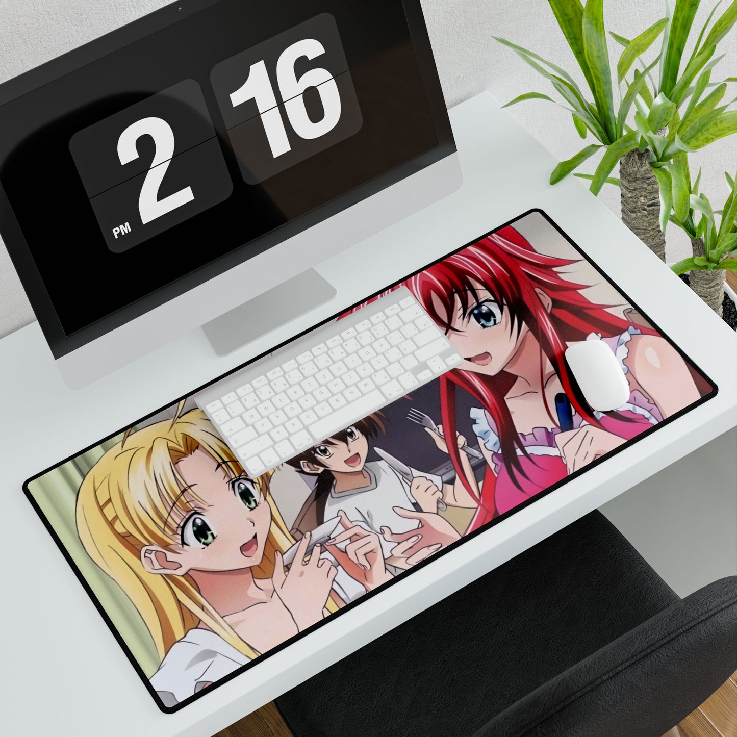 High School DxD Rias Gremory, Issei Hyoudou, Asia Argento Mouse Pad
