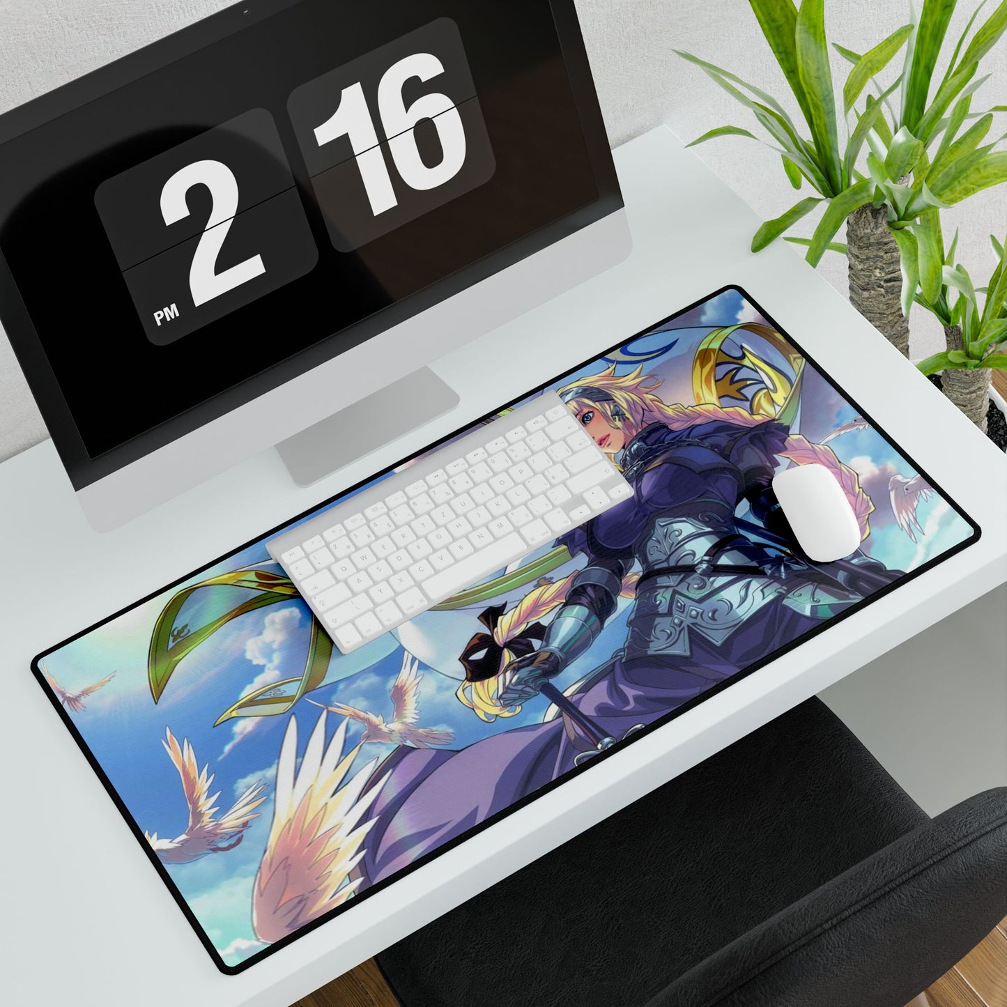 Ruler Jeanne d'arc Mouse Pad