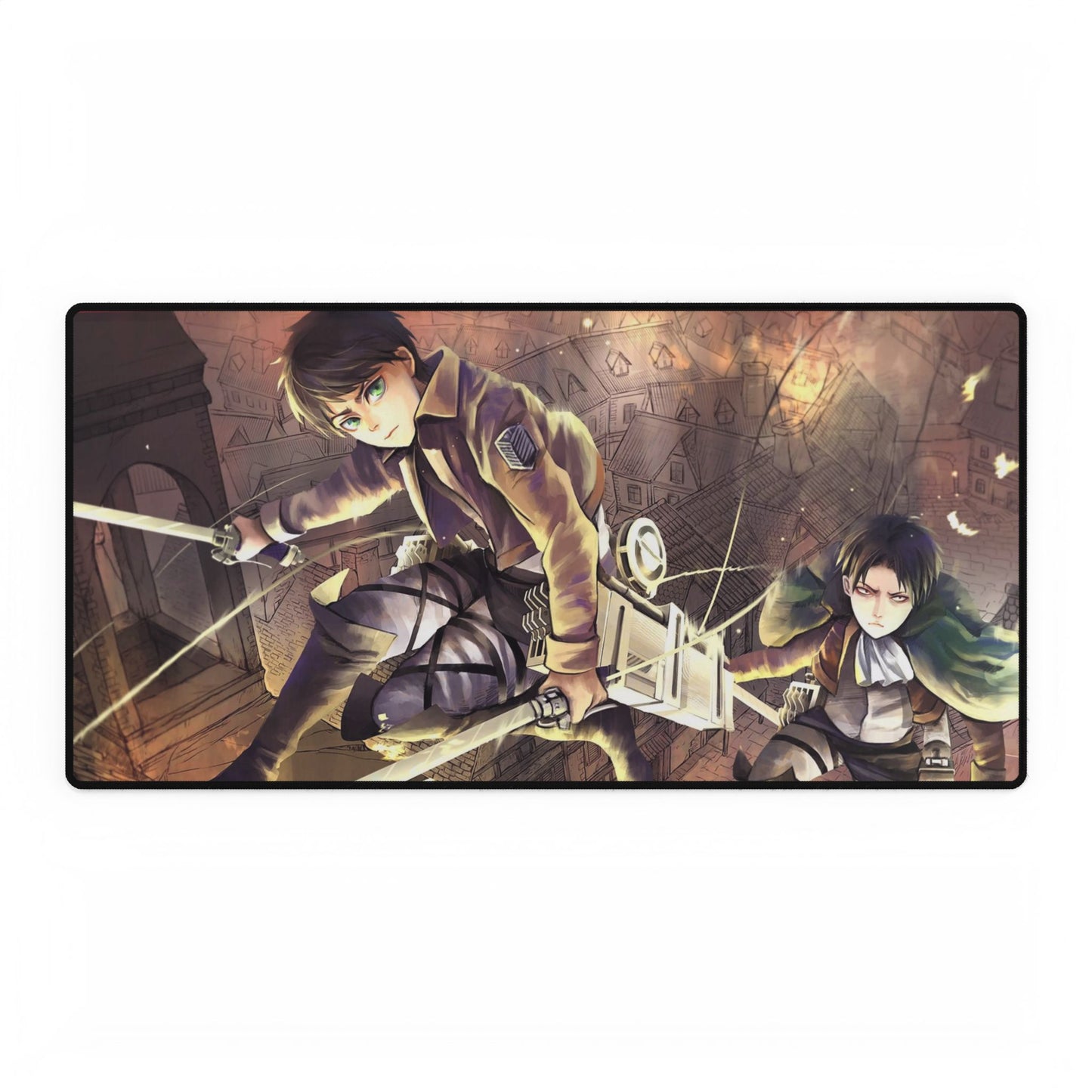 Eren and Levi Mouse Pad