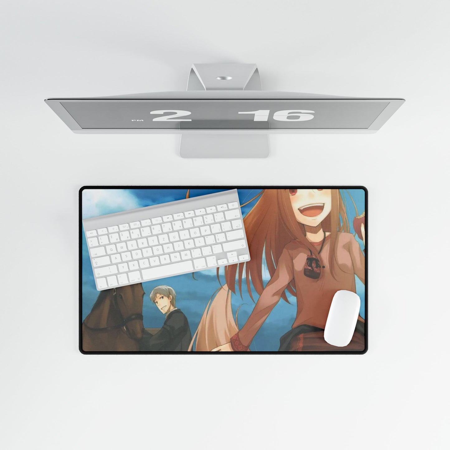 Anime Spice and Wolf Mouse Pad