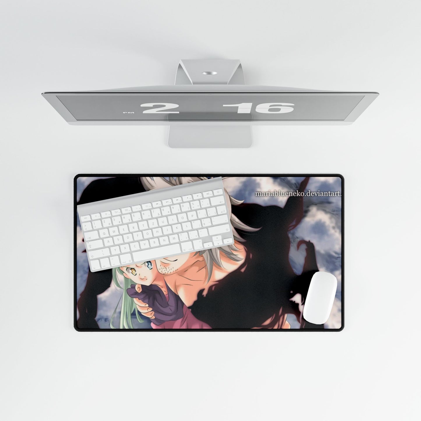 Estarossa kidnap Elizabeth Mouse Pad