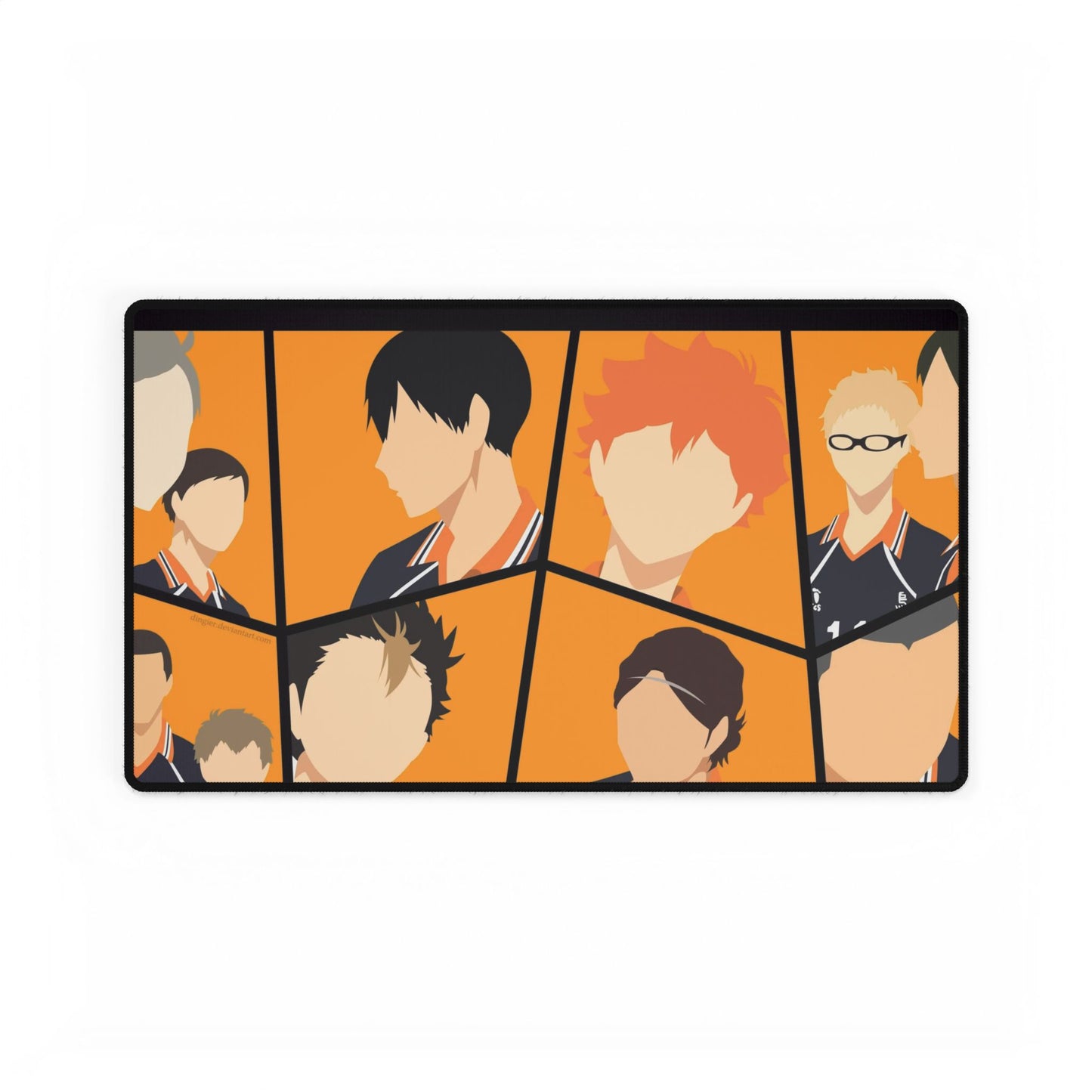 Daichi Sawamura Kei Tsukishima Shōyō Hinata Tadashi Yamaguchi and Yū Nishinoya Mouse Pad