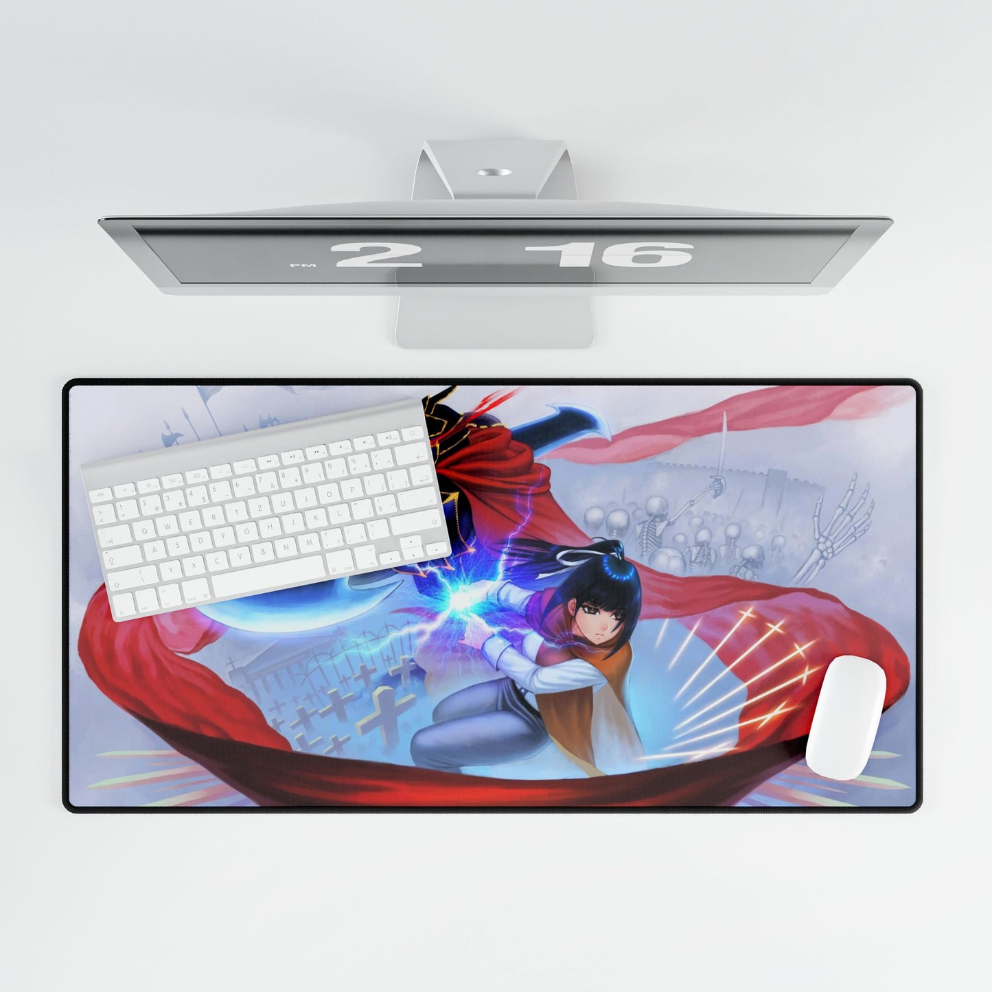 Narberal and Ainz Ooal Gown Mouse Pad