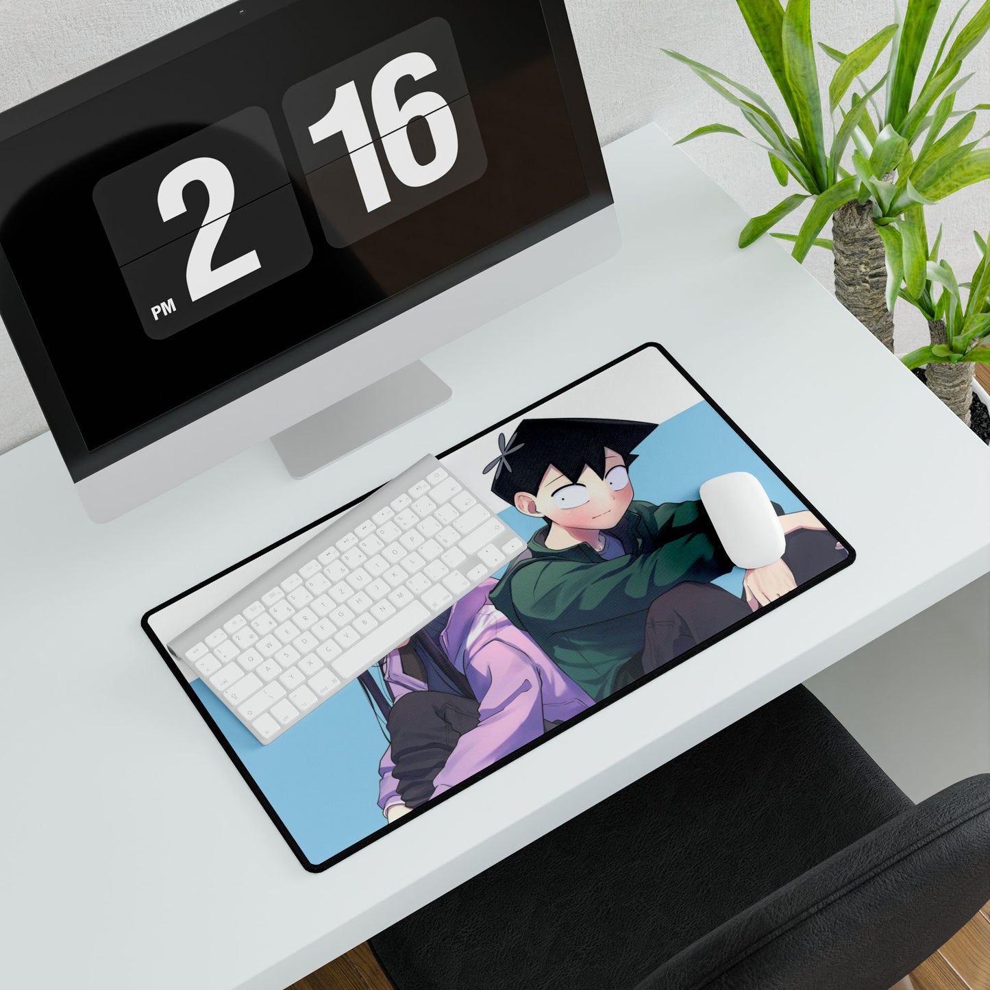 Anime Komi Can't Communicate Mouse Pad