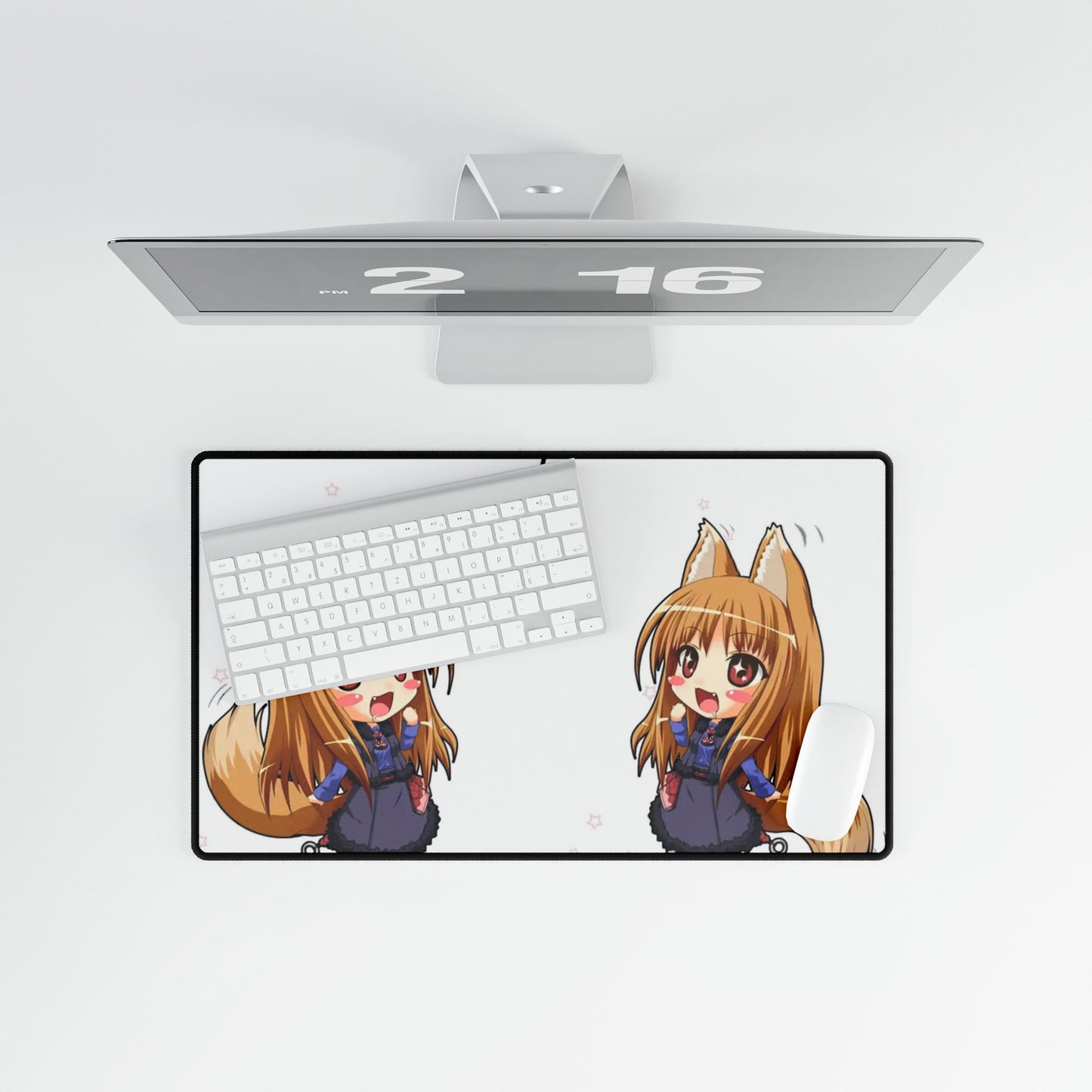Anime Spice and Wolfr Mouse Pad