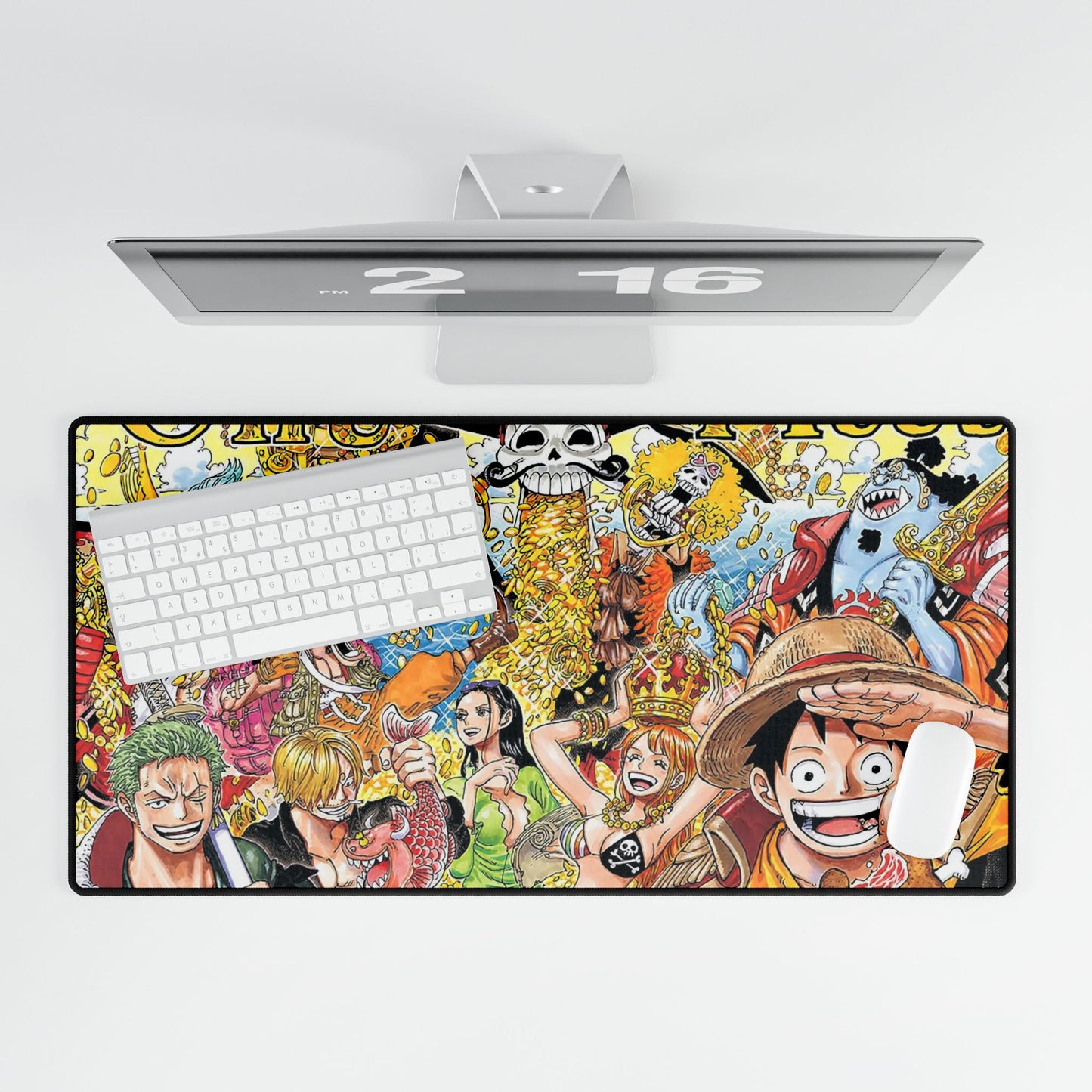 Straw Hats Pirates Cover Page One Piecer Mouse Pad