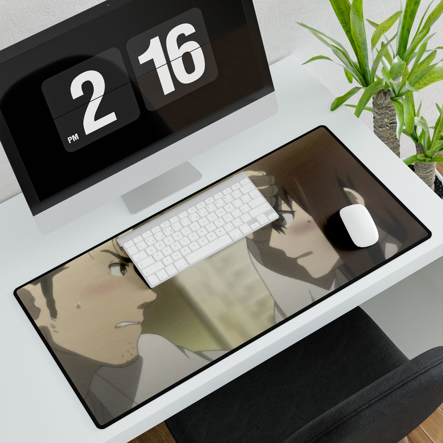 Okabe and Kurisu Mouse Pad