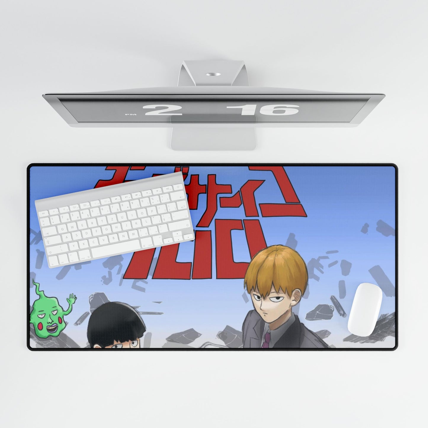Mob Psycho 100 Arataka Reigen, Shigeo Kageyama Mouse Pad