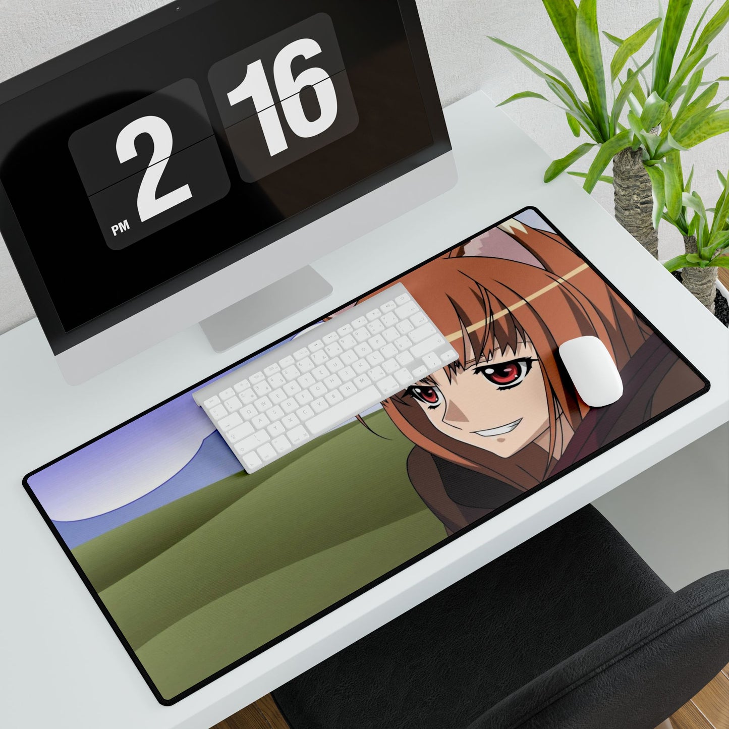 Anime Spice and Wolf Mouse Pad