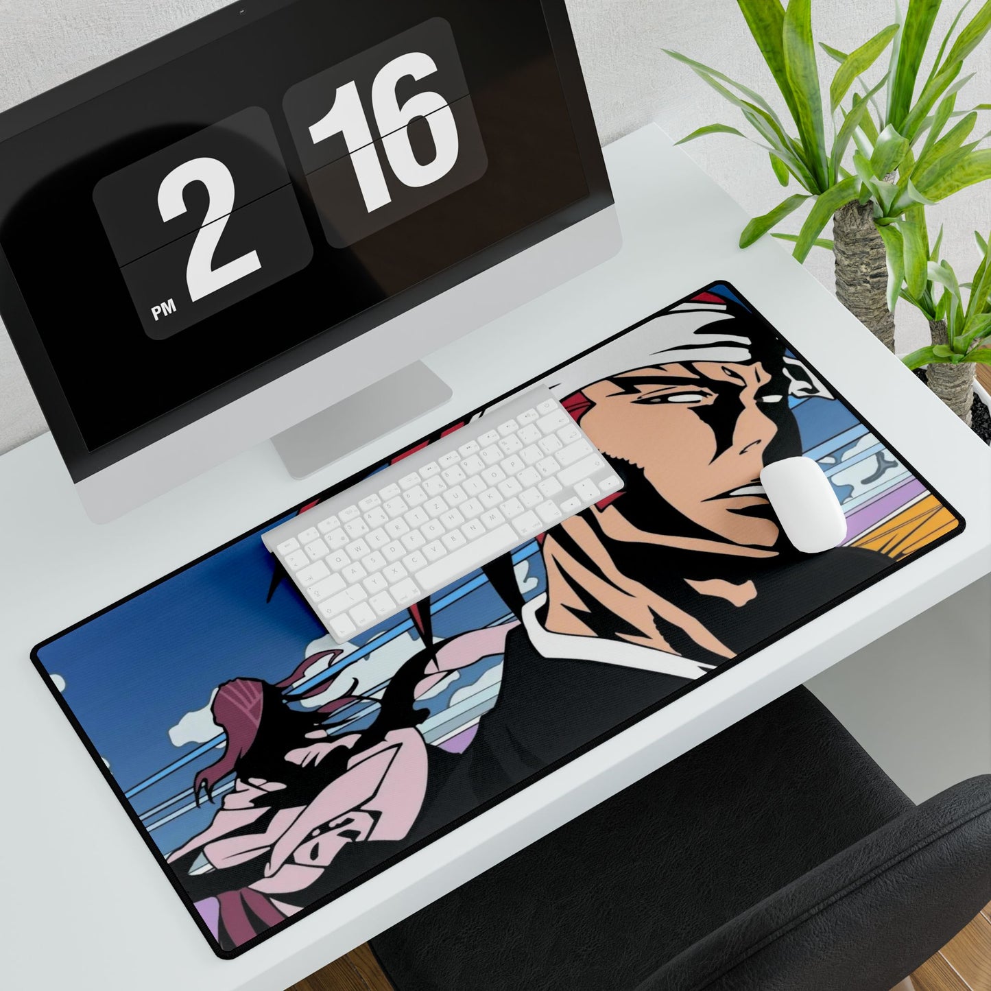 Byakuya & Renji Mouse Pad
